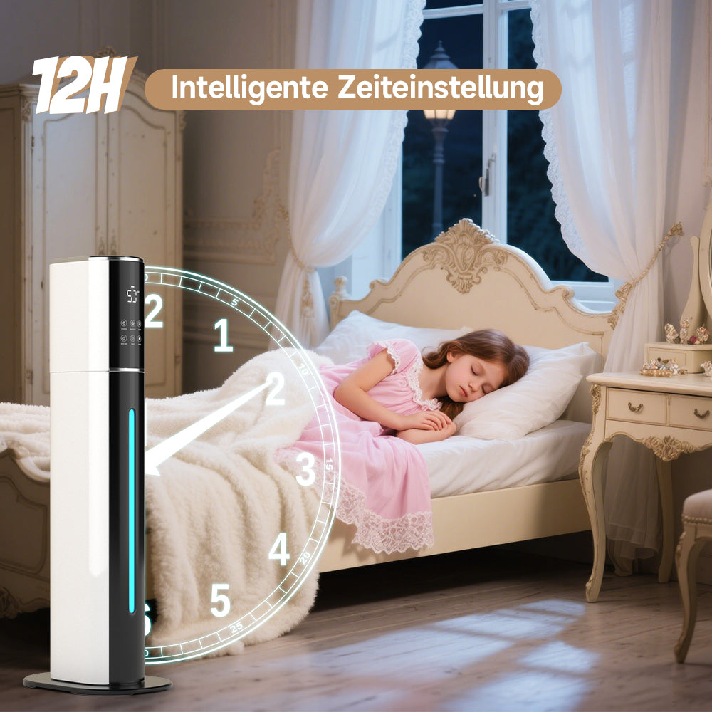 Stille ultrasone Cool Mist-luchtbevochtiger met 3 snelheden, 9L