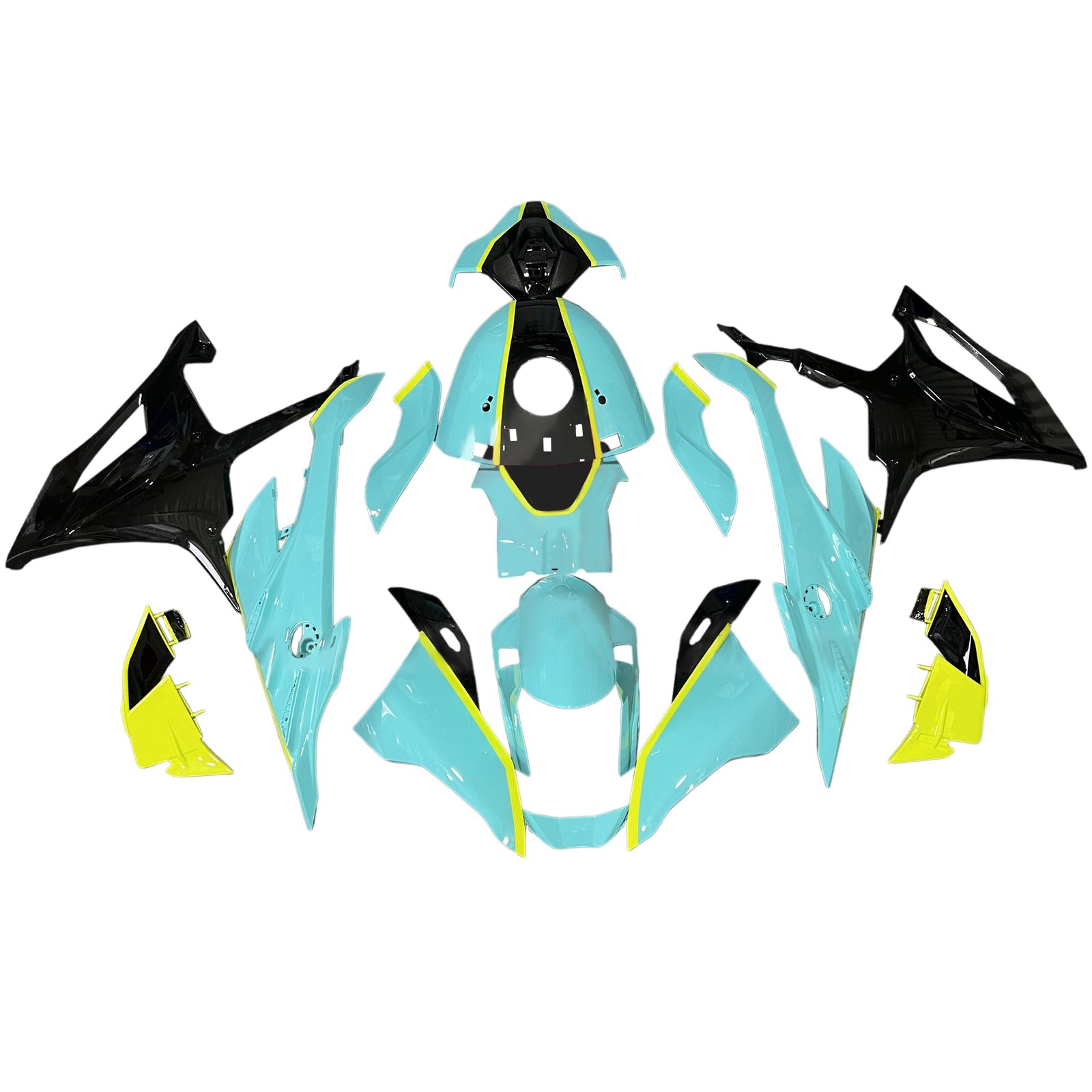 Kit de carénage d'injection pour BMW S1000RR 2023-2024 Carrosserie Plastique ABS