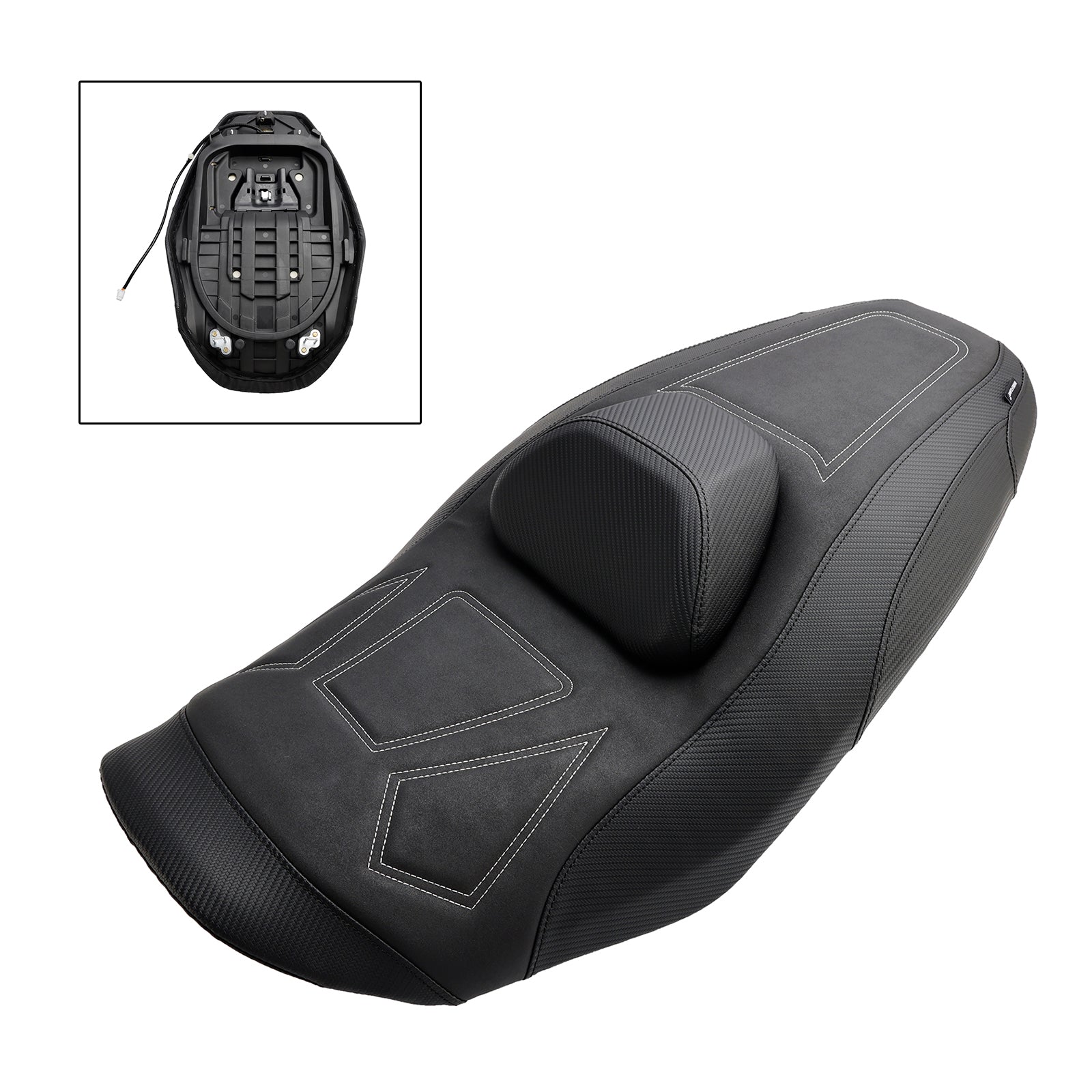 Kompletny siodło grzewcze dla kierowcy i pasażera Yamaha T-Max 560 2022-2024