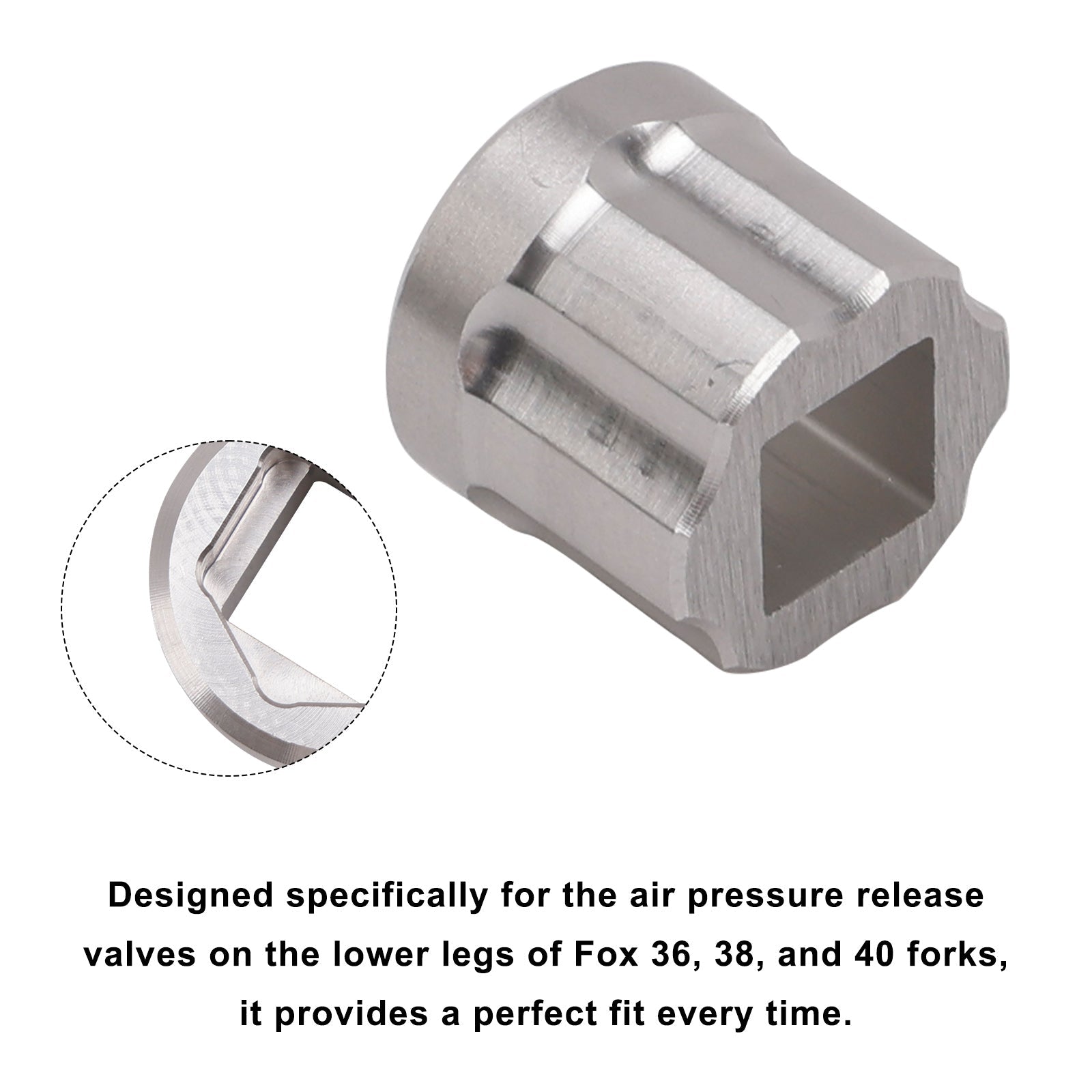 820-09-088 - Purge d'air pour fourche FOX 36/38/40 Bouton de décompression de fourche