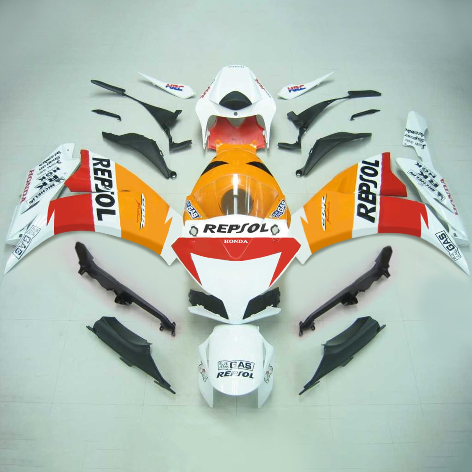 Injectie kuip kit carrosserie plastic buikspieren voor Honda CBR1000RR 2012-2016