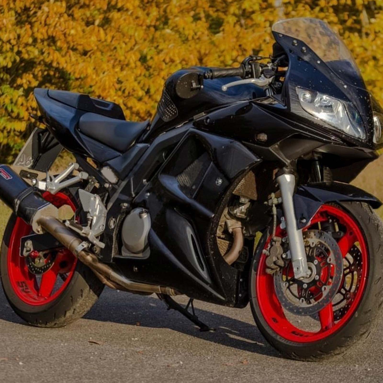 Amotopart Suzuki SV650 SV1000 2003-2011 Kit de carénage Carrosserie Plastique ABS