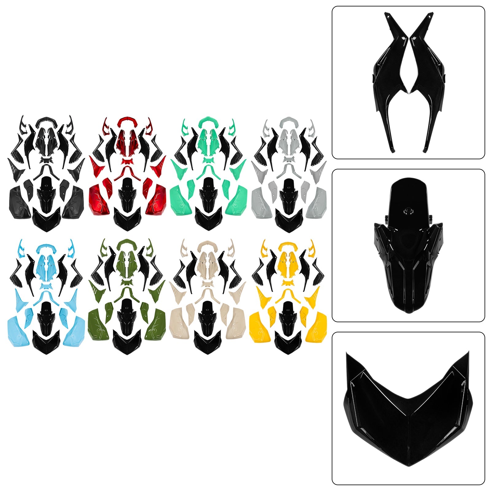 Kitting and Bodywork Kit inyectado para Yamaha X-Max 300 XMAX 2023-2024