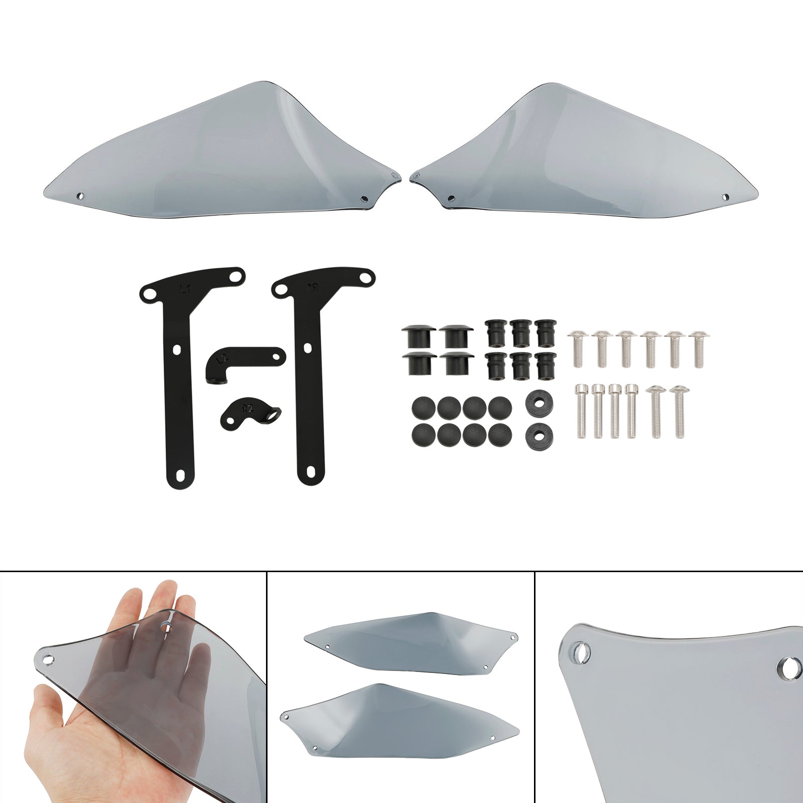 Boczny deflektor dla motocykla Ducati Pustynia x 2022-2023