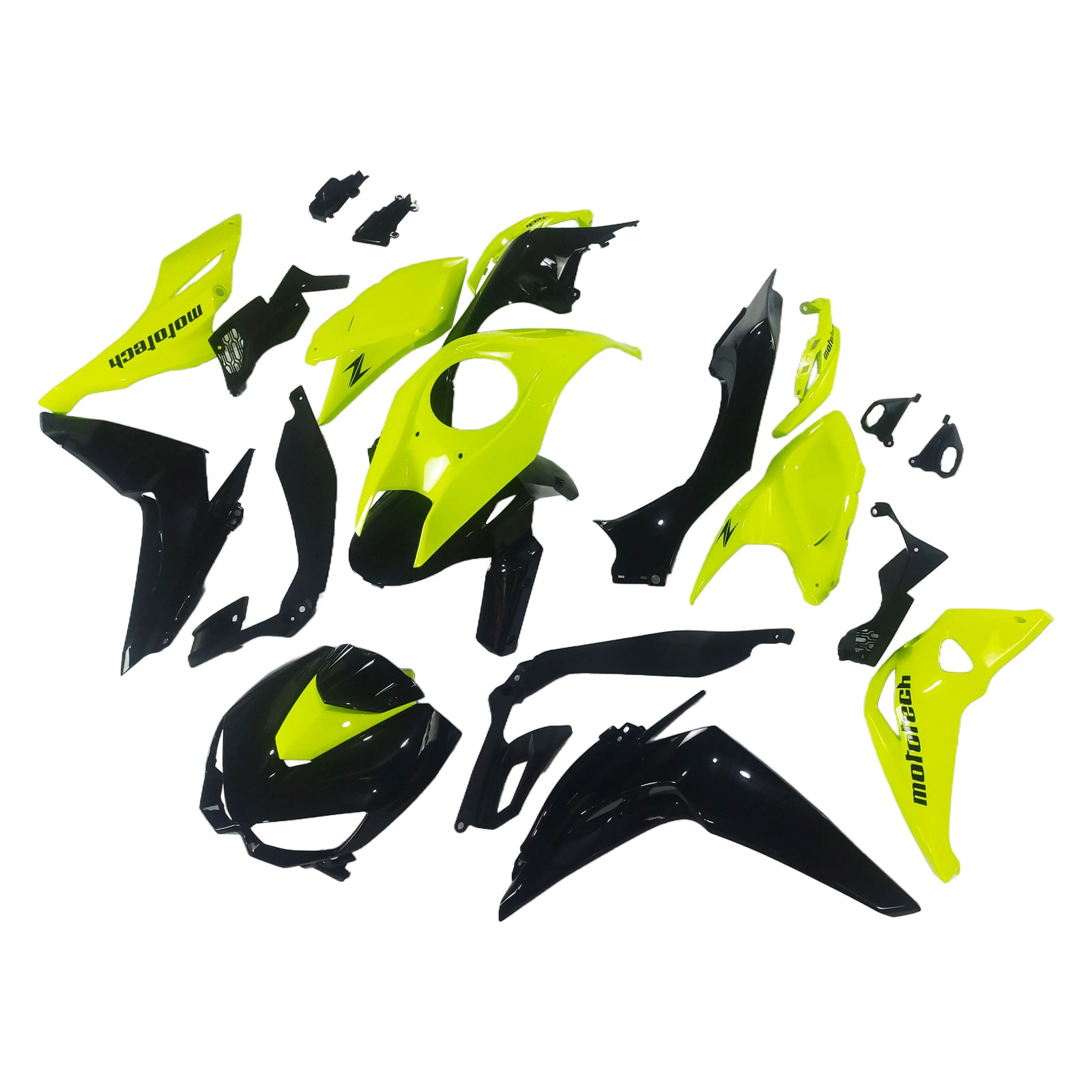 Karoserija za karoserijo v injiciranju plastični abs je primeren za Kawasaki Z1000 2014-2017