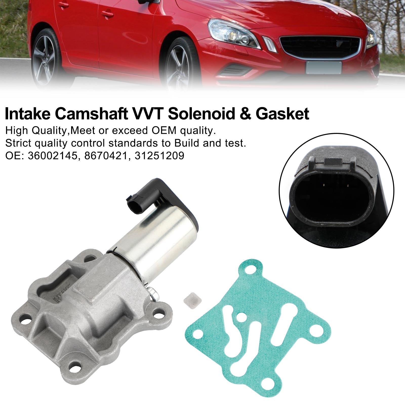 Intake Camshaft VVT Solenoid & Gasket 36002145 pour Volvo C70 V70 XC70 S80
