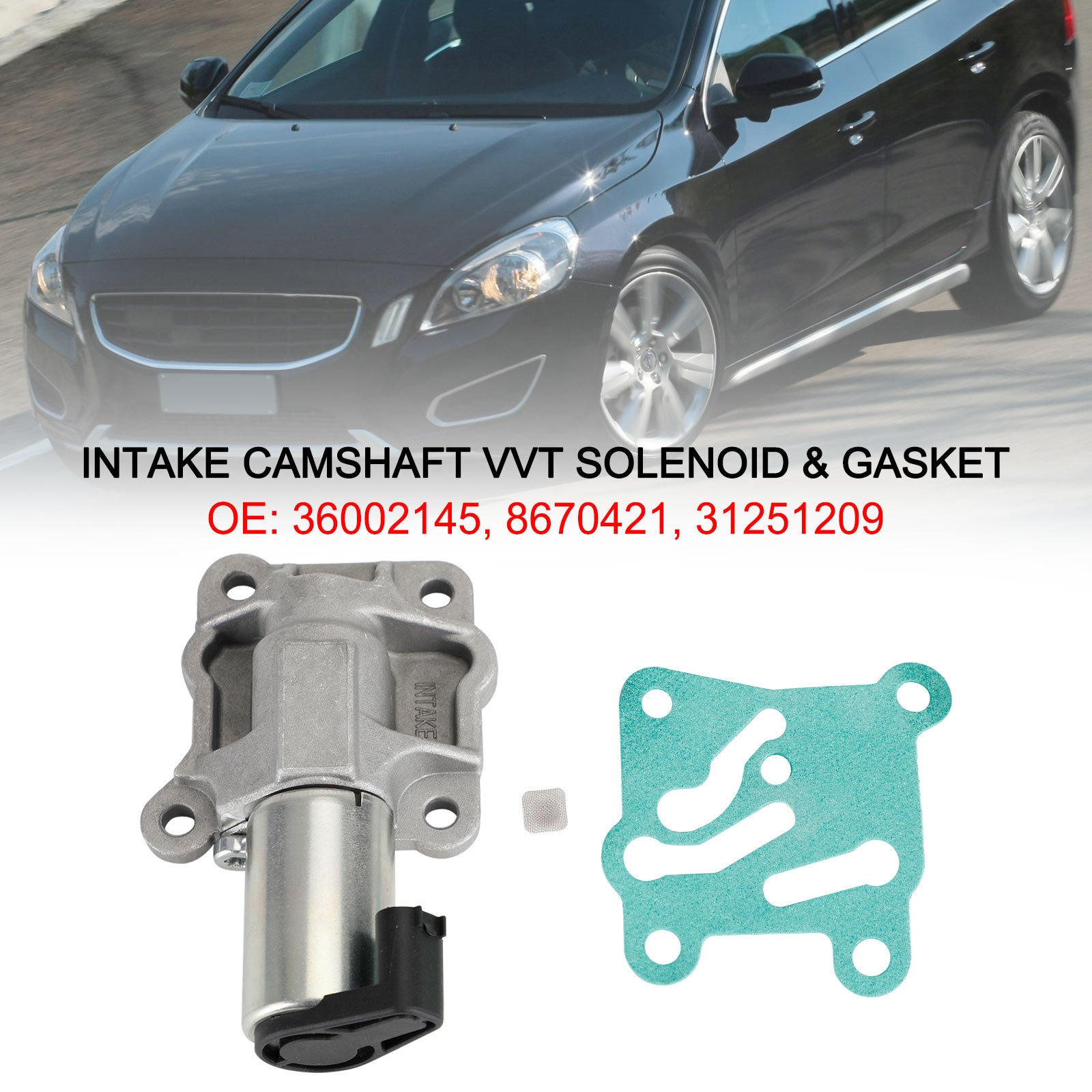 Intake Camshaft VVT Solenoid & Gasket 36002145 pour Volvo C70 V70 XC70 S80