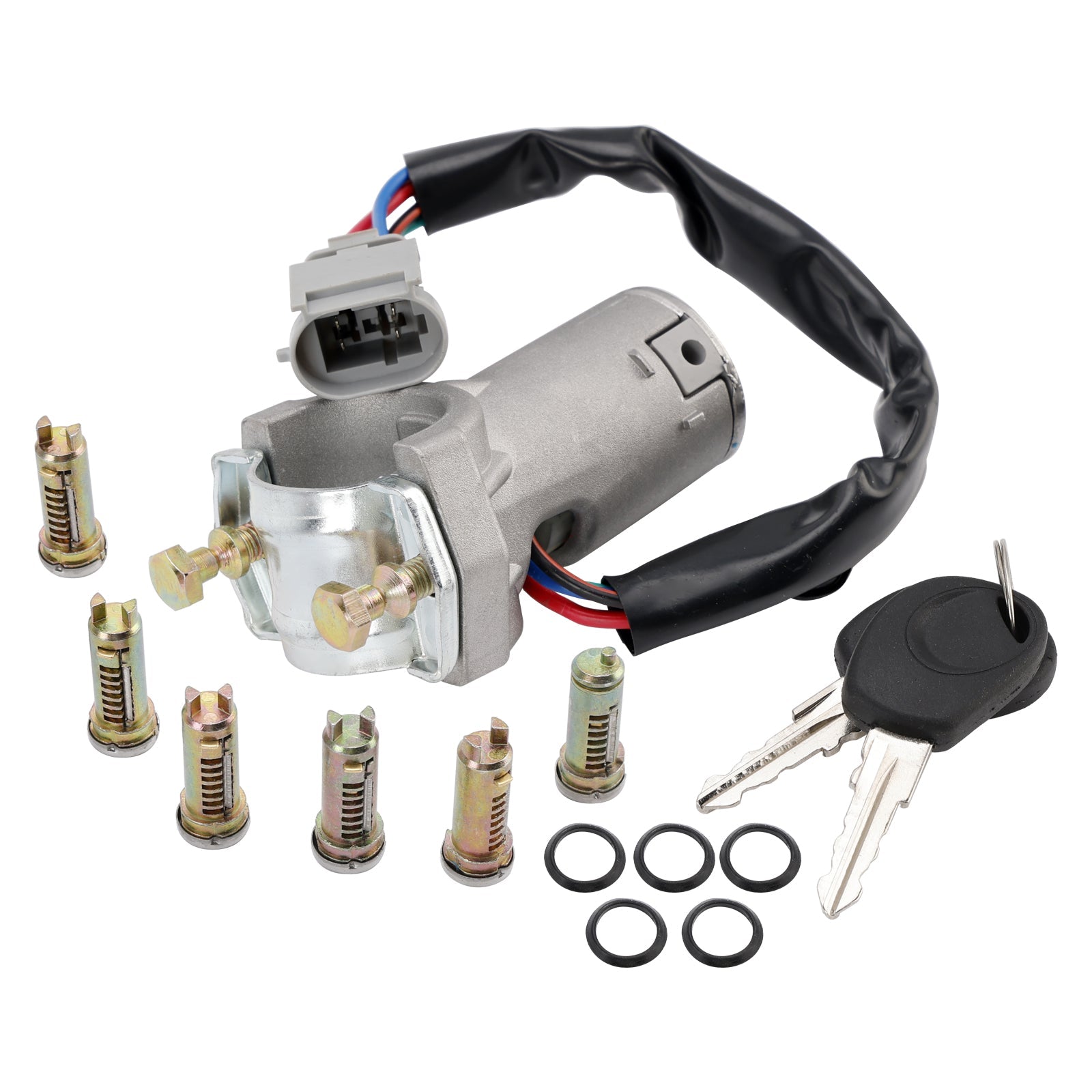 Vžigalna ključavnica za Iveco Daily 2000-2006 + 6 cilindrov ključavnice + ključ 2991727