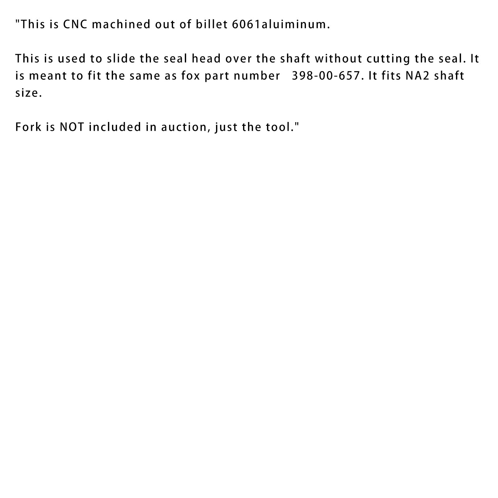 Herramienta de montaje de camión a mano Float-Fox NA 2398-00-657 Instalador de juntas