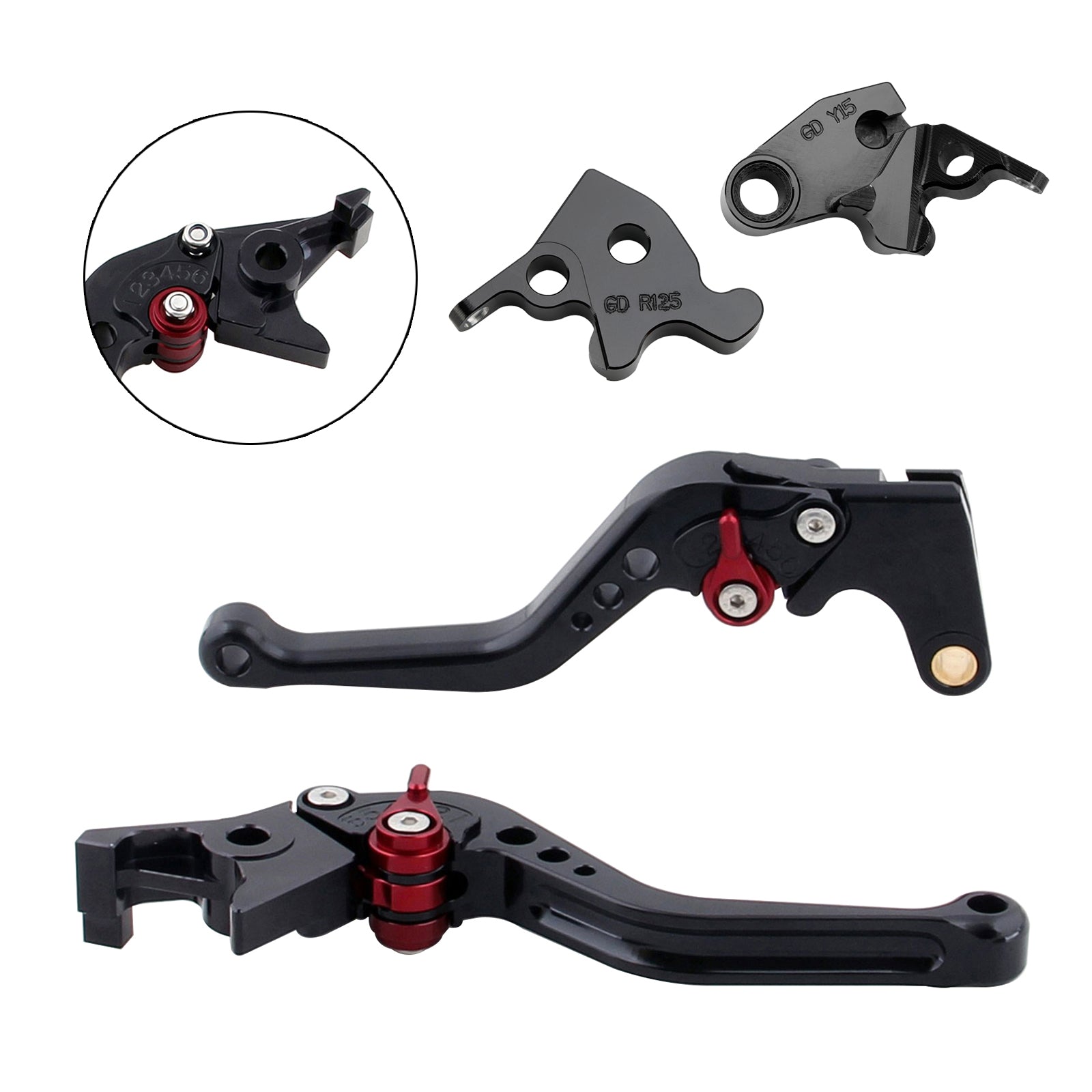 Krótka dźwignia hamulca i sprzęgła dla Honda CRF1100L Africa Twin 2022-2024