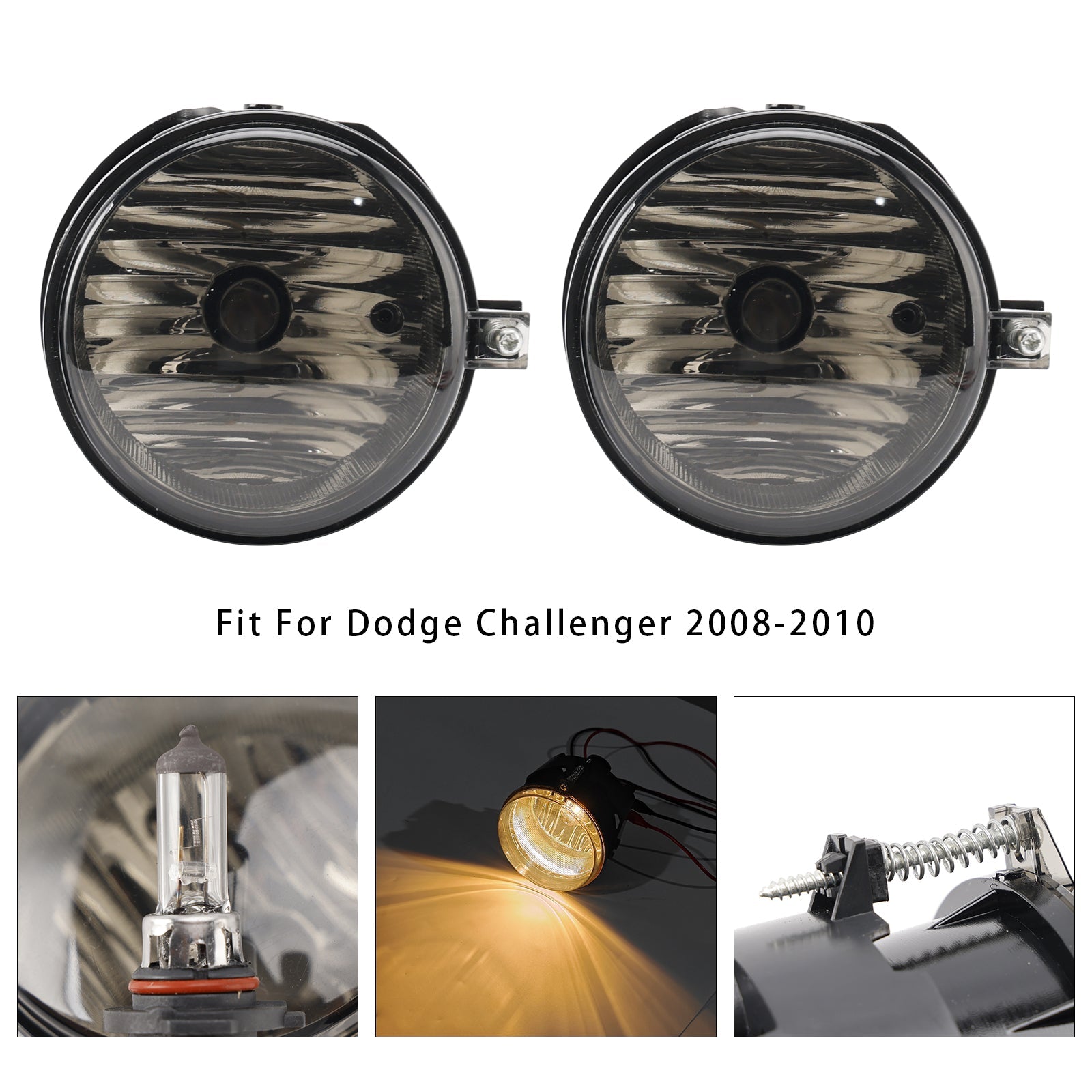 Par de luces antiniebla para Dodge Chrysler Calibre Jeep Compass 4805857AA