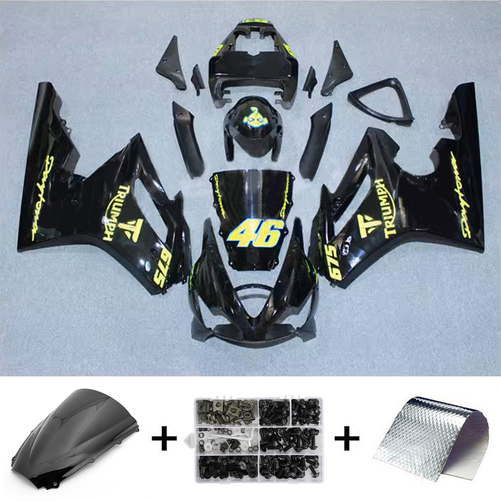 Triumph Daytona 675 2006-2008 Kit de inyección de triunfo de ABS