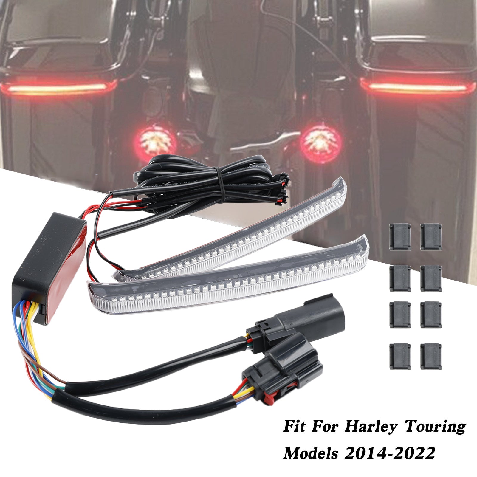 Road Glide FLHR CVO 2014-2022 Saddlebag LED smerna luč