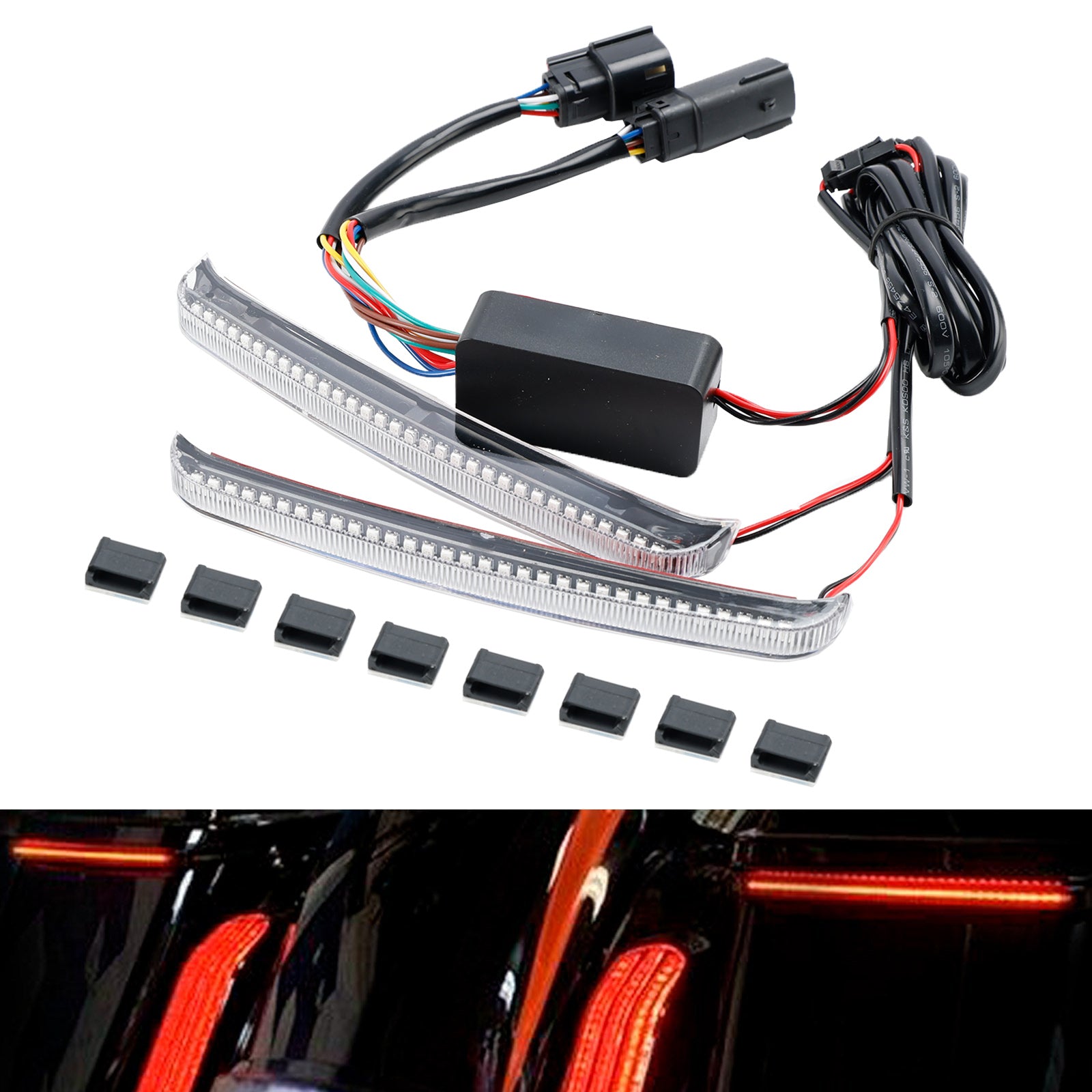 Road Glide FLHR CVO 2014-2022 Saddlebag LED smerna luč