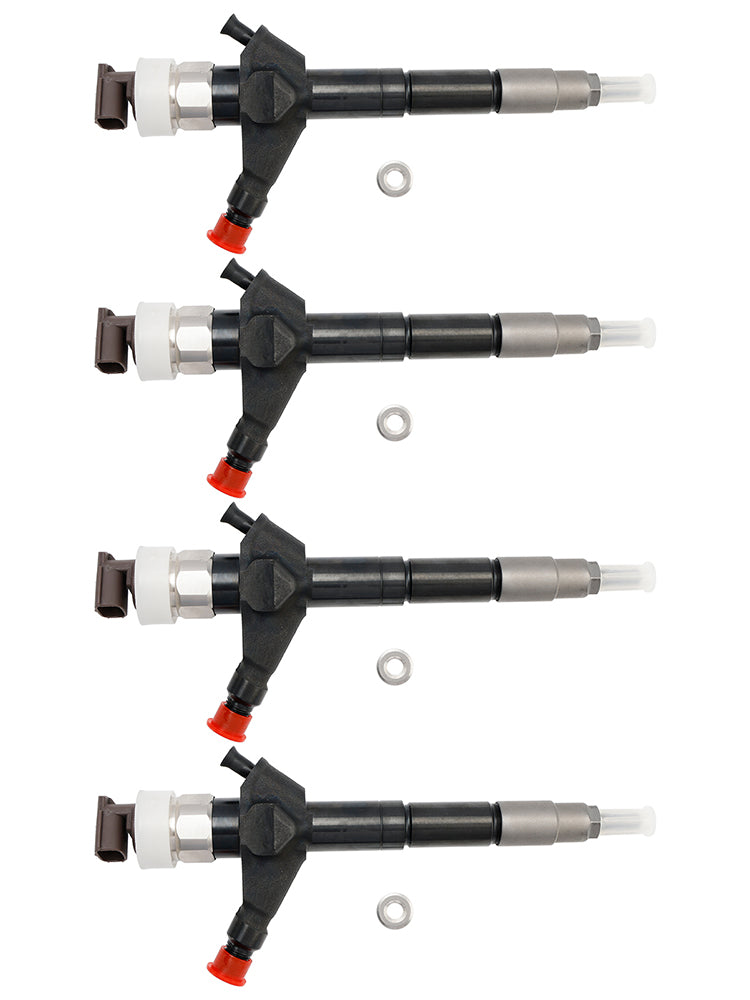 Inyector de combustible YD25 de 4 piezas para Nissan Navara y Pathfinder 2006-2009 16600-EB70A 095000-6250