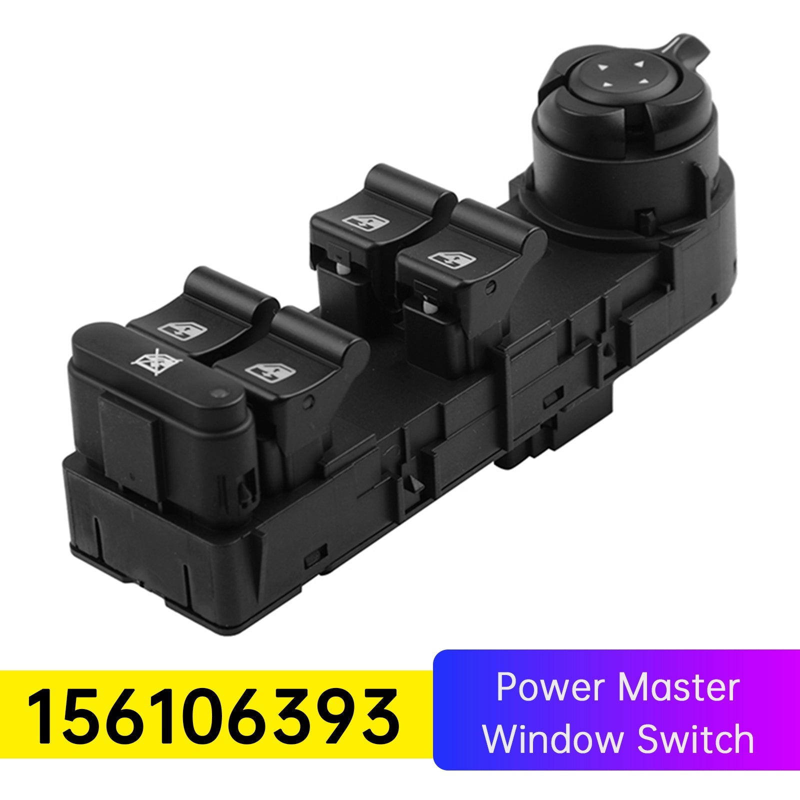 Interruttore della finestra elettrica principale per Alfa Romeo Giulietta 940 2010-2020 156106393