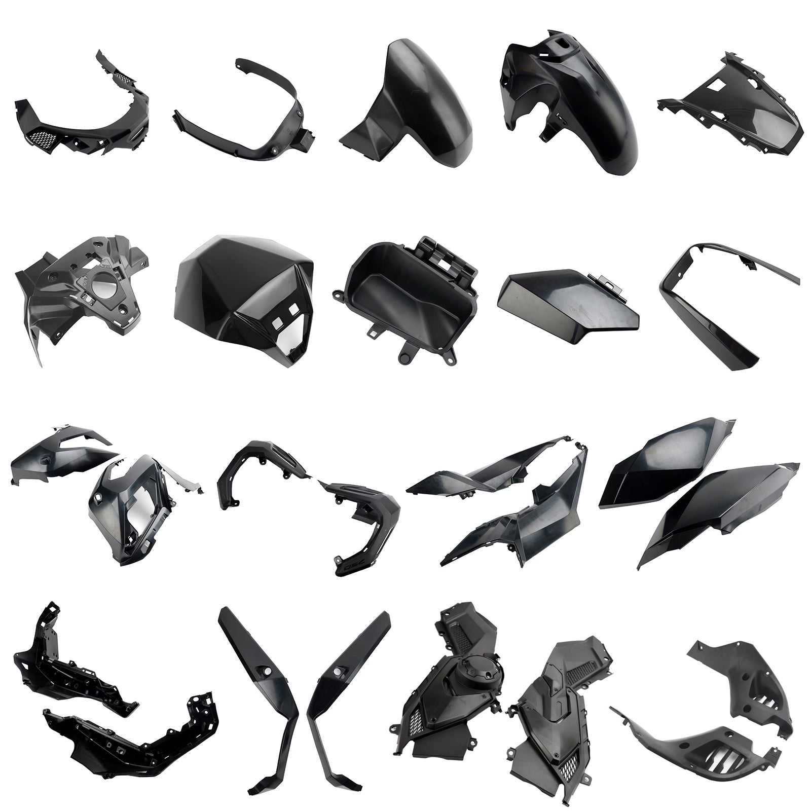 Creame per il corpo ABS modellato da iniezione non dipinta per Honda X-ADV 750 2021-2023