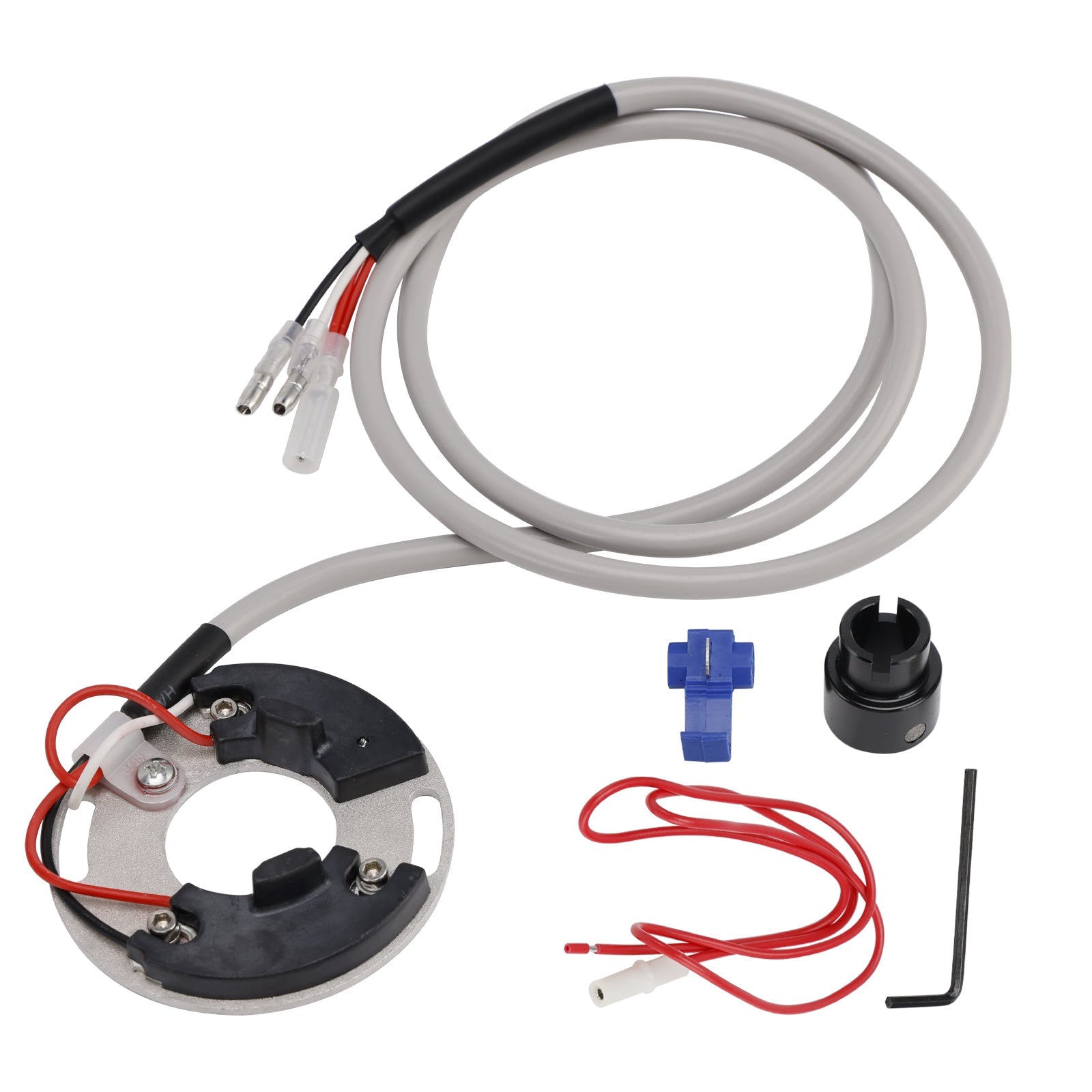 Puntplaat'ontsteking voor Moto Guzzi V35 350 V50 500 V65 650 1977-1992