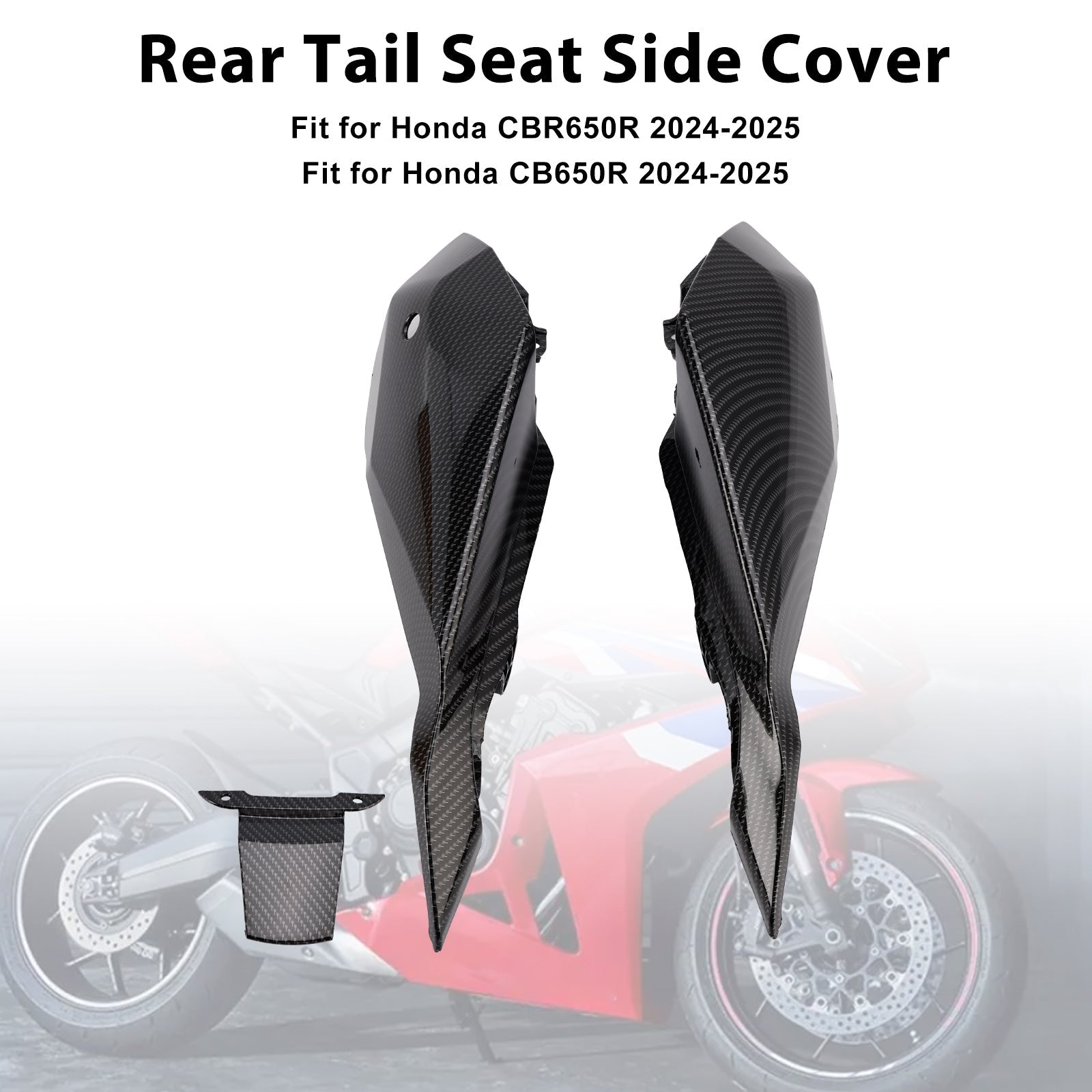 Carénage latéral de la selle arrière pour Honda CBR650R CB650R 2024-2025