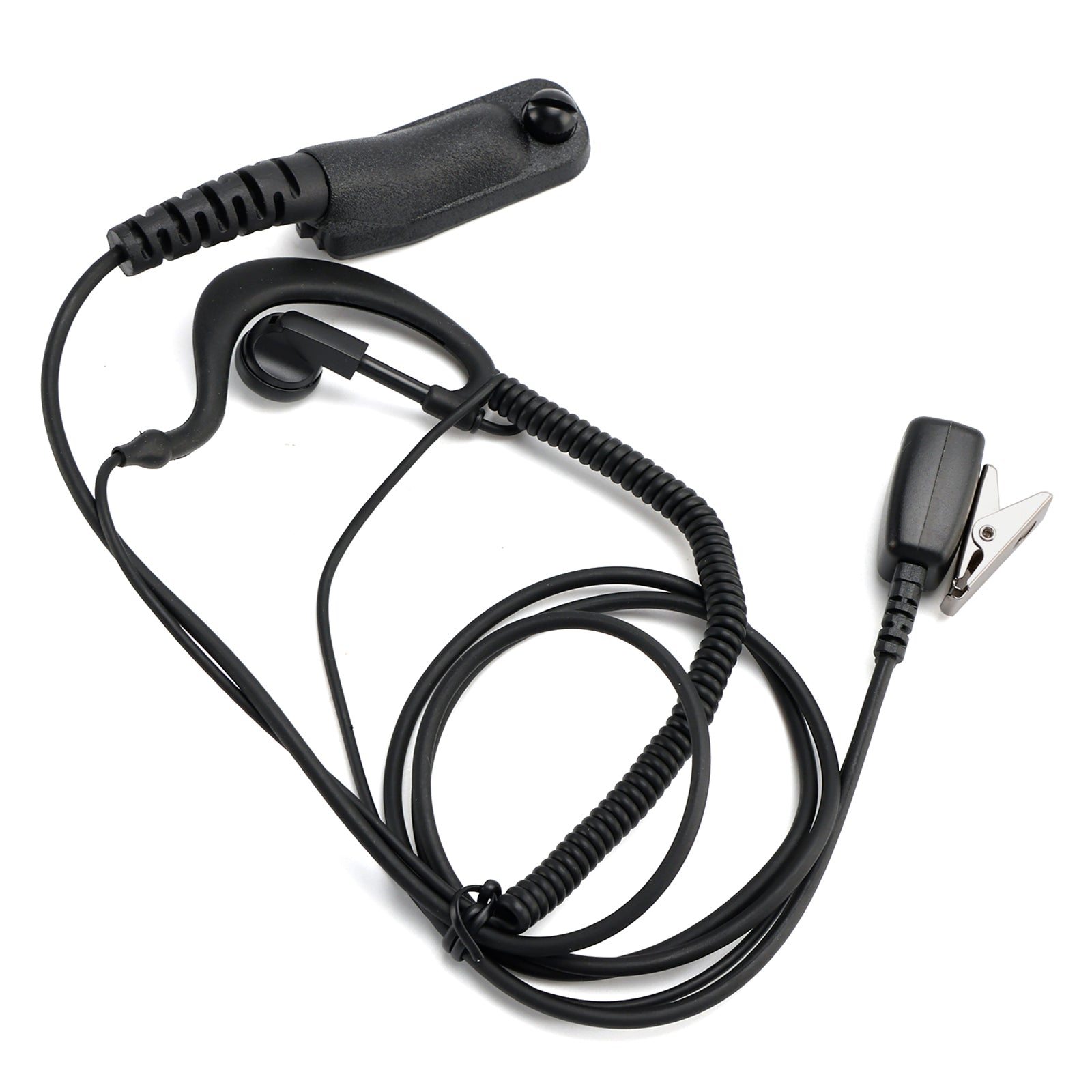 8268-614 Casque audio incurvé avec contour d'oreille pour XPR6380 XiR P8260 DP3600 APX6000 GP328D
