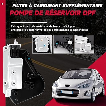 03.2013-10.2014 Peugeot 308 I 4A_ 4C_ 1,6 HDI 1560 CCM 84 KW 114 Ps Aditivno gorivo DPF filtrirno črpalko 1606340280