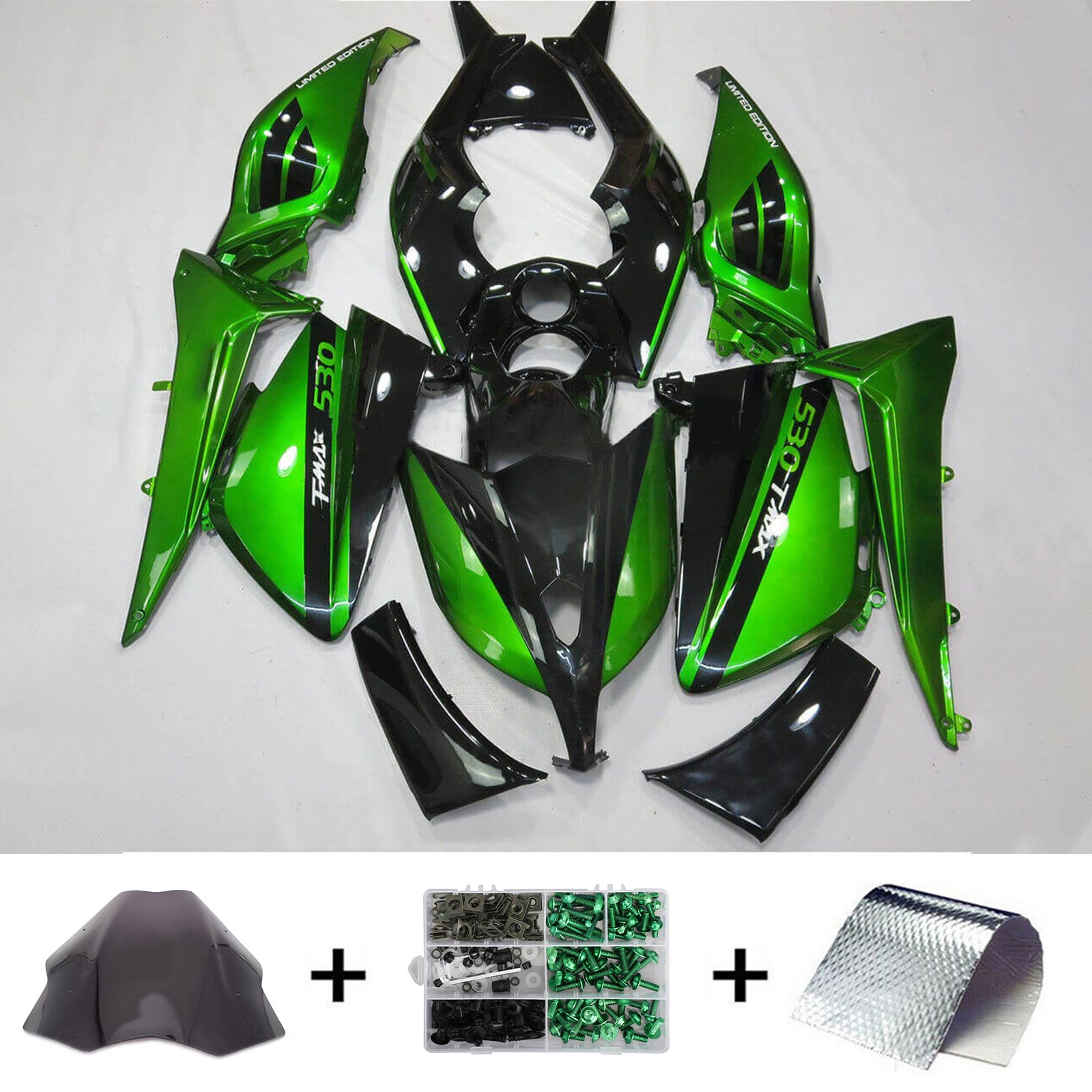 Injection Fairing Kit Bodywork fit For Yamaha T-Max TMAX530 2012-2014
