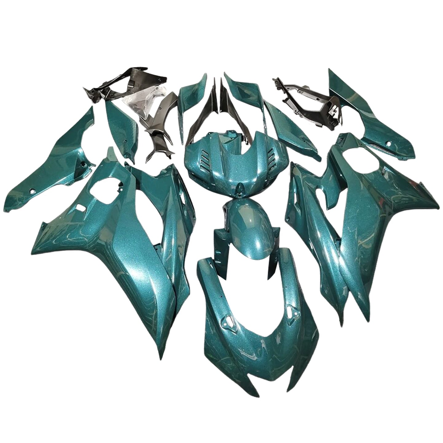 Injectiekuipset Yamaha YZF-R6 2017-2023 ABS kunststof carrosserie