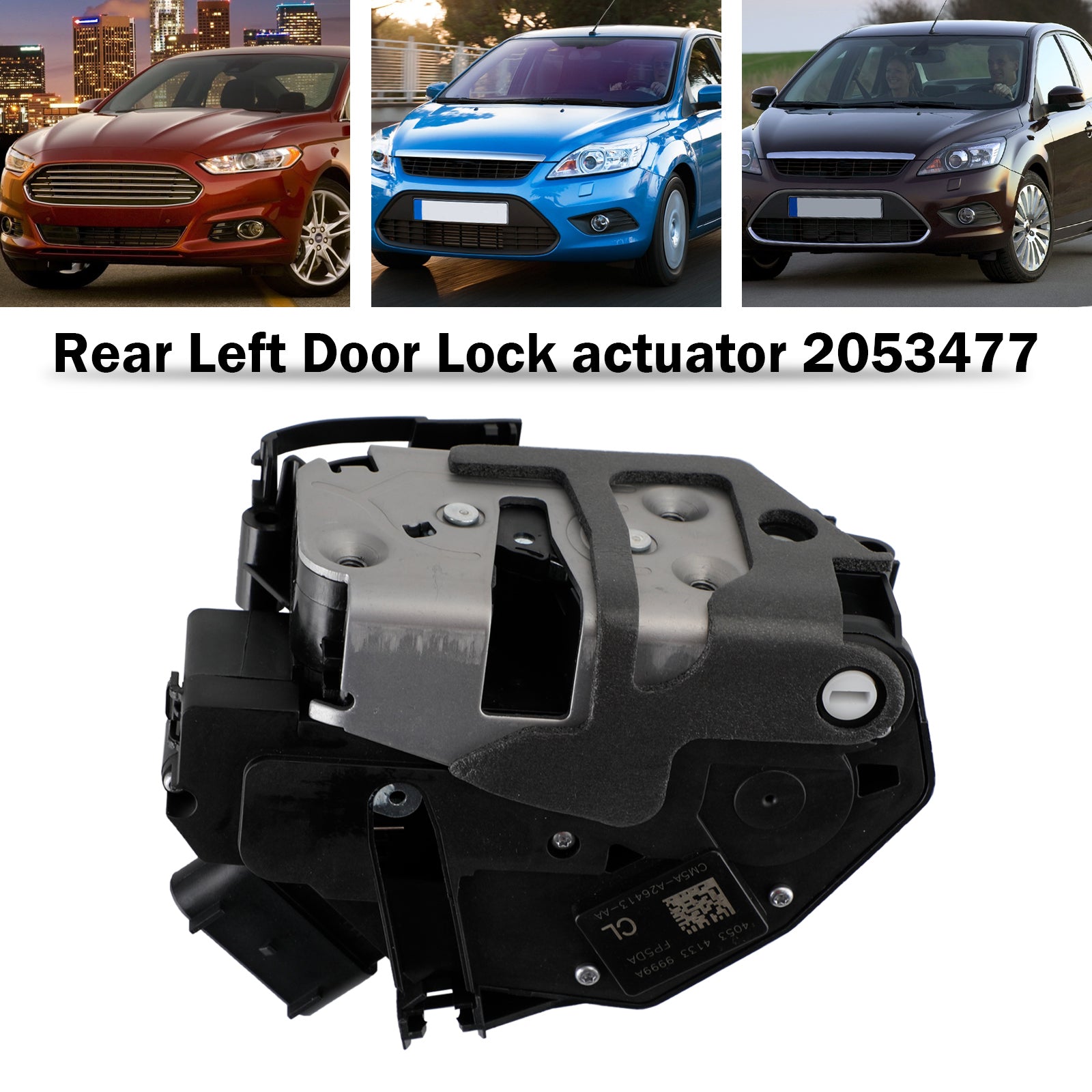 Ford Fiesta VI 1.0 1.4 1.5 1.6 Deurslotaandrijving linksachter 2053477