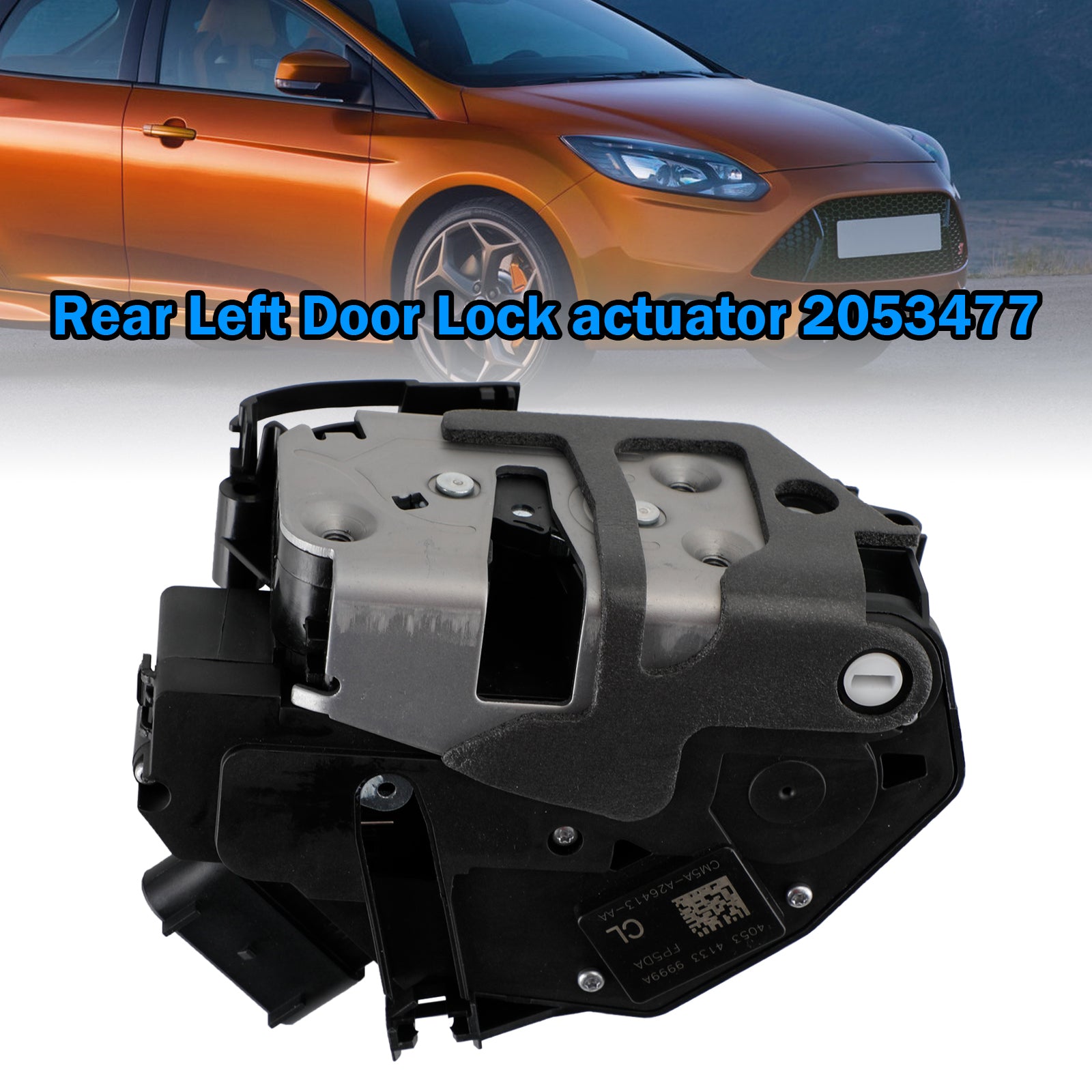 Ford Fiesta VI 1.0 1.4 1.5 1.6 Deurslotaandrijving linksachter 2053477
