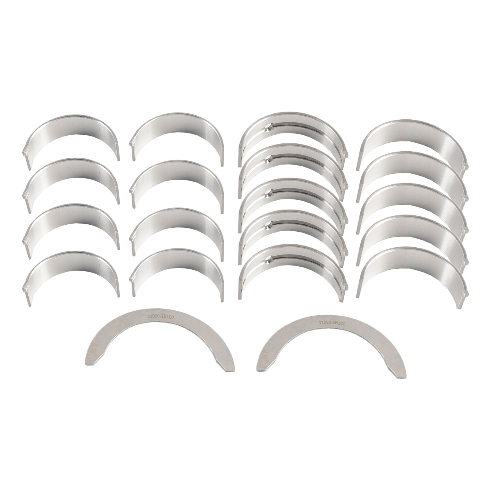 Kit de distribution de roulement de soupape de joint de piston de moteur Hyundai Veloster (FS) G4FJ 1.6T 2012-2018 avec tiges 20910-2BU06