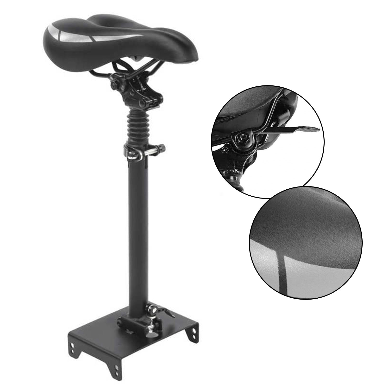 Siège réglable et pliable pour skateboard pour trottinette électrique NINEBOT G30 MAX