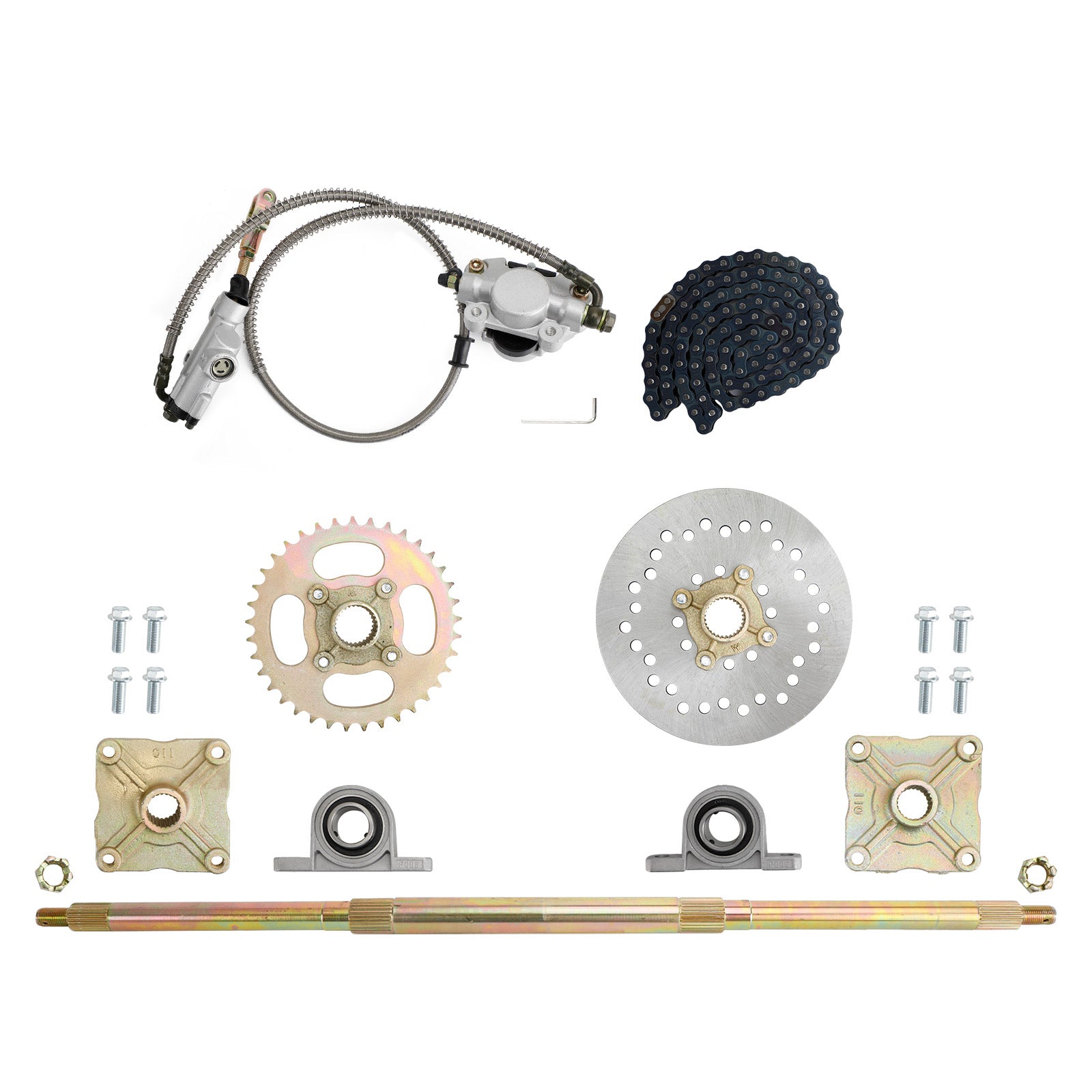 Različni ATV Quad Go KART KIT 'ZAVORA ZA ZAVORA ZA ZAVORA