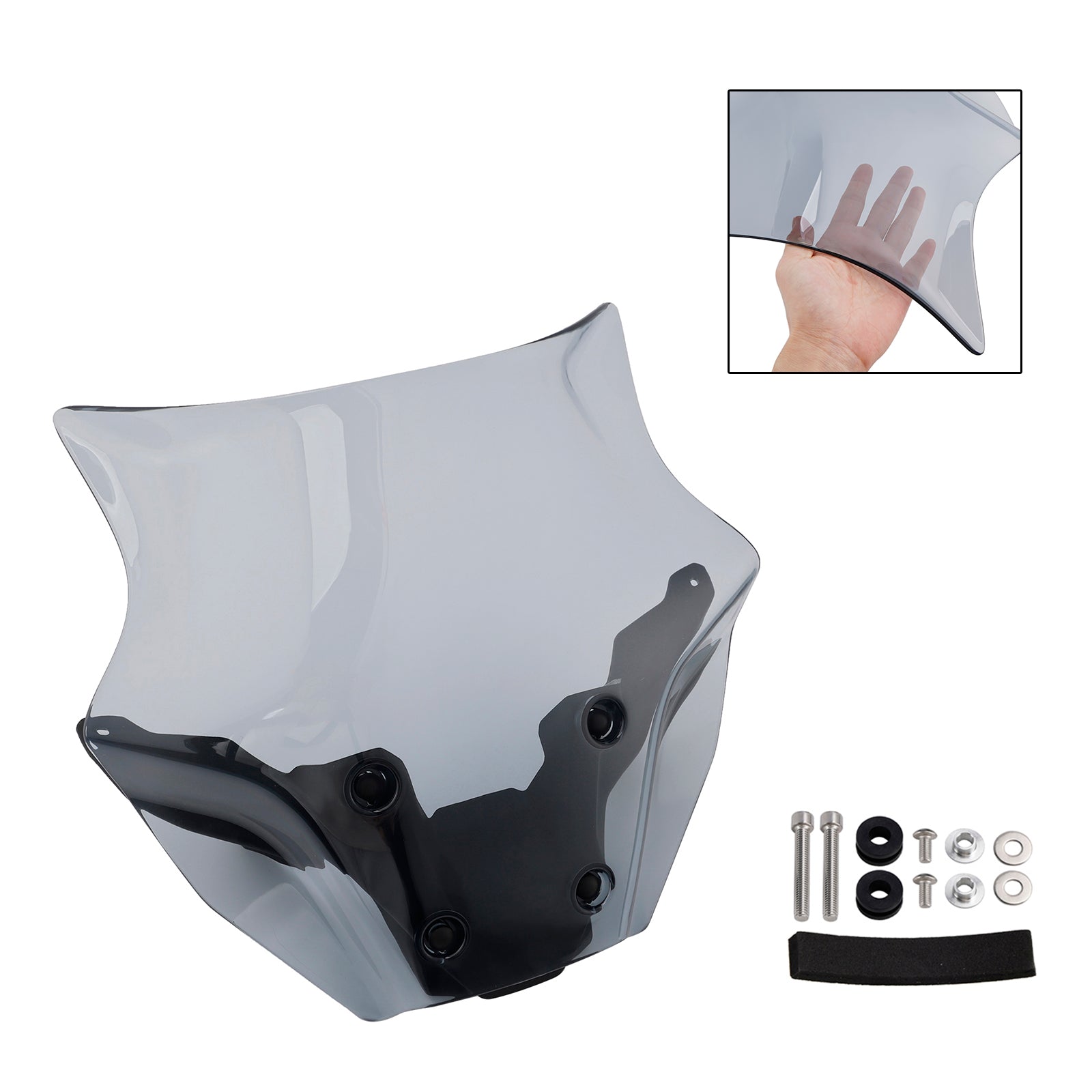 Vetrobransko steklo + podpora za Yamaha MT-09/SP 2024-2025