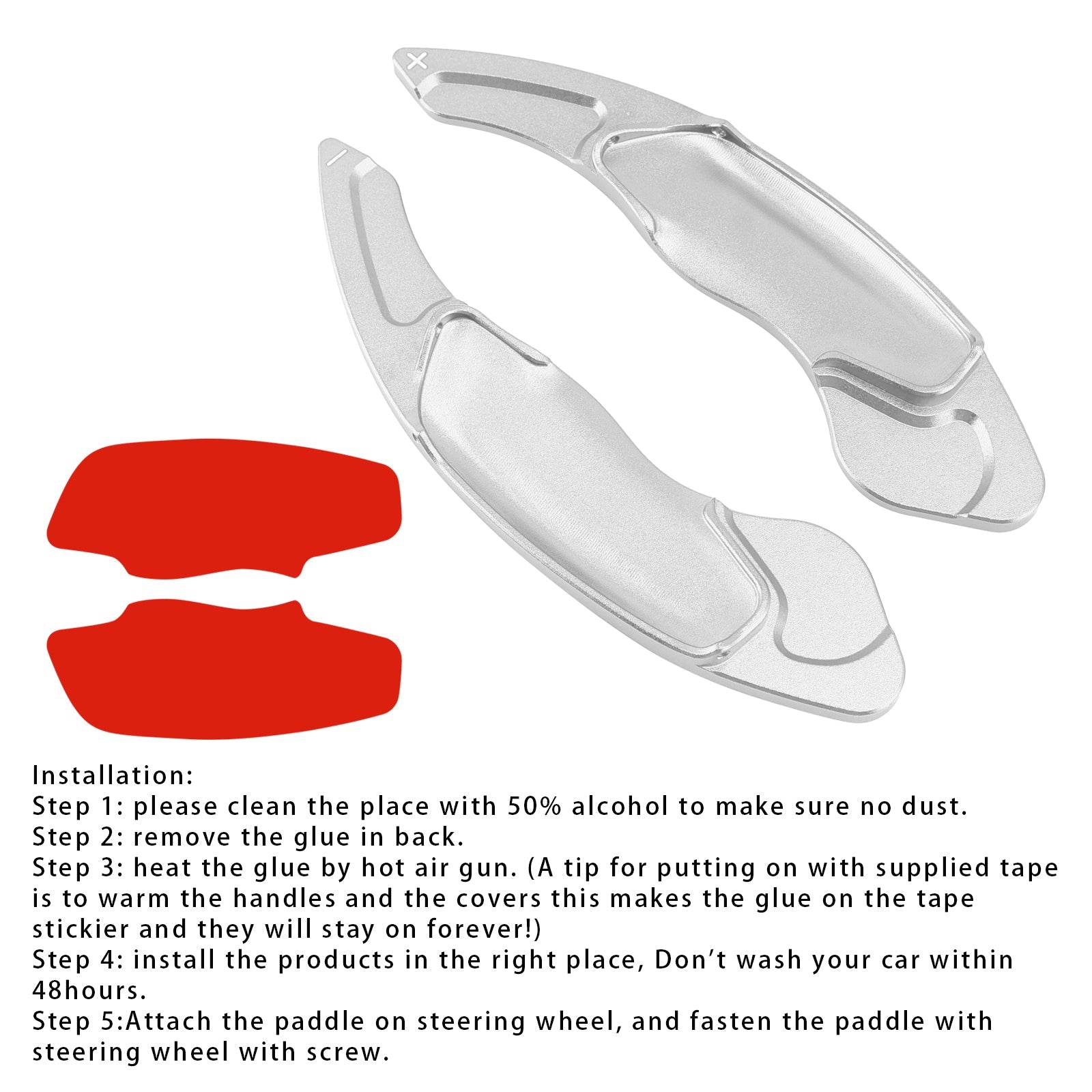 Extension de palettes de changement de vitesse au volant pour VOLVO XC60 XC90 en aluminium