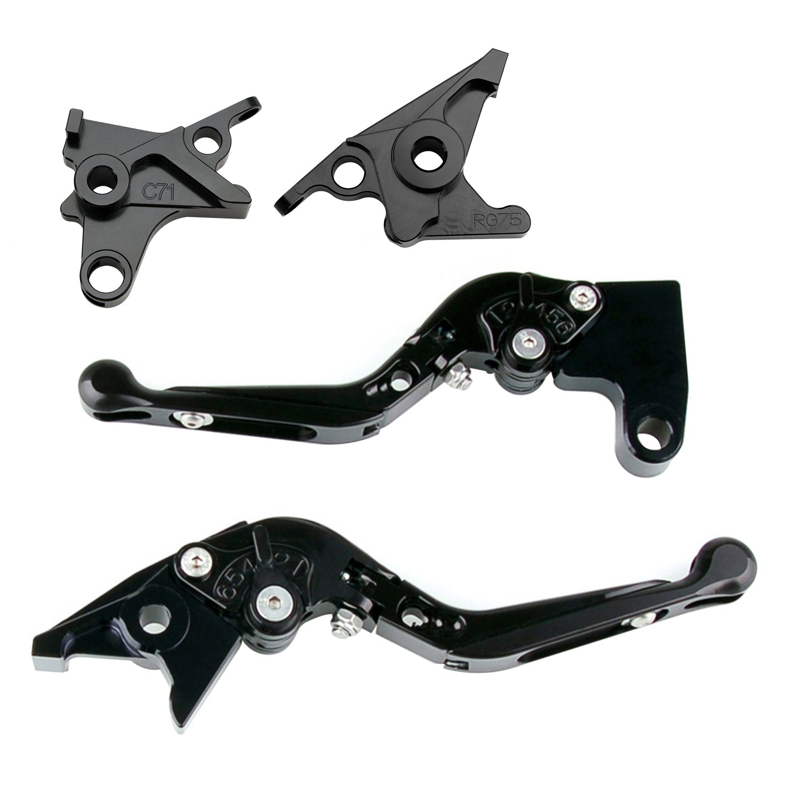 Levier de frein et d'embrayage réglable pour BMW R NINE T / PURE / RACER 2017-2023