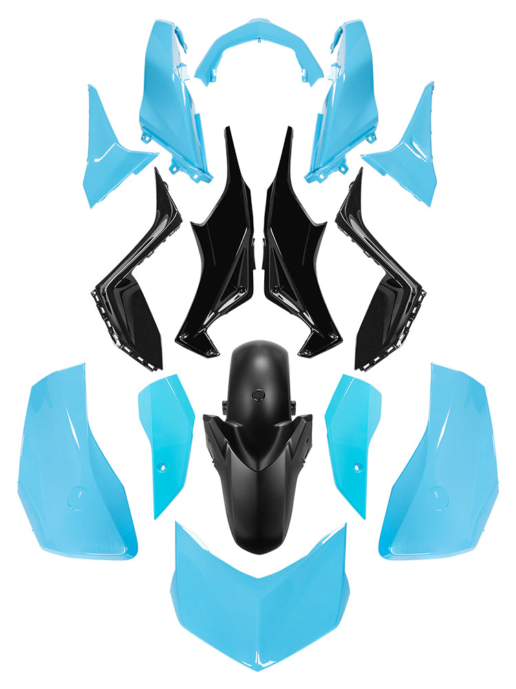 Kit de carénage de carrosserie ABS par injection pour Yamaha X-MAX 300 XMAX 2023-2024 14#