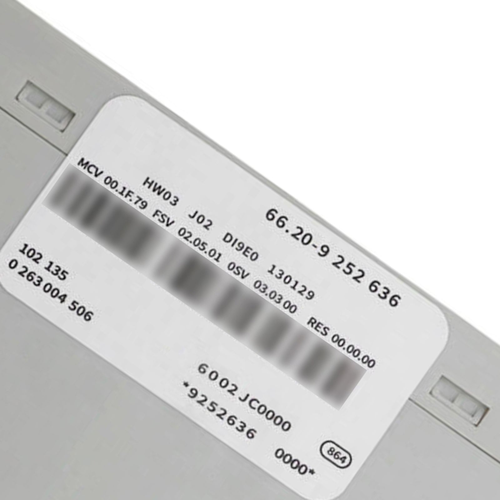 Module de contrôle de distance de stationnement PDC 66209252636 pour BMW X1 E84 9252636