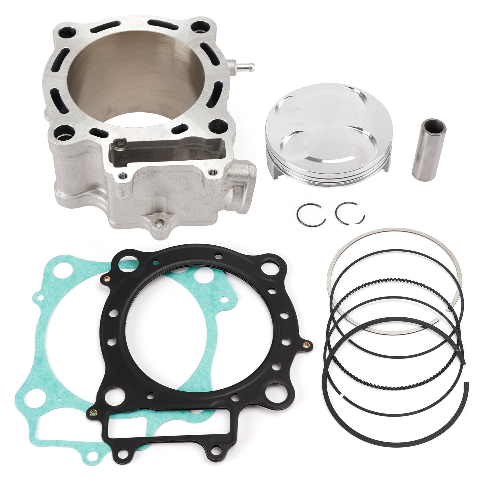 Kit haut moteur (cylindre, piston, joints) pour Honda TRX450R (2006-2014) - Références : 12100-HP1-600 et 13111-MEN-730