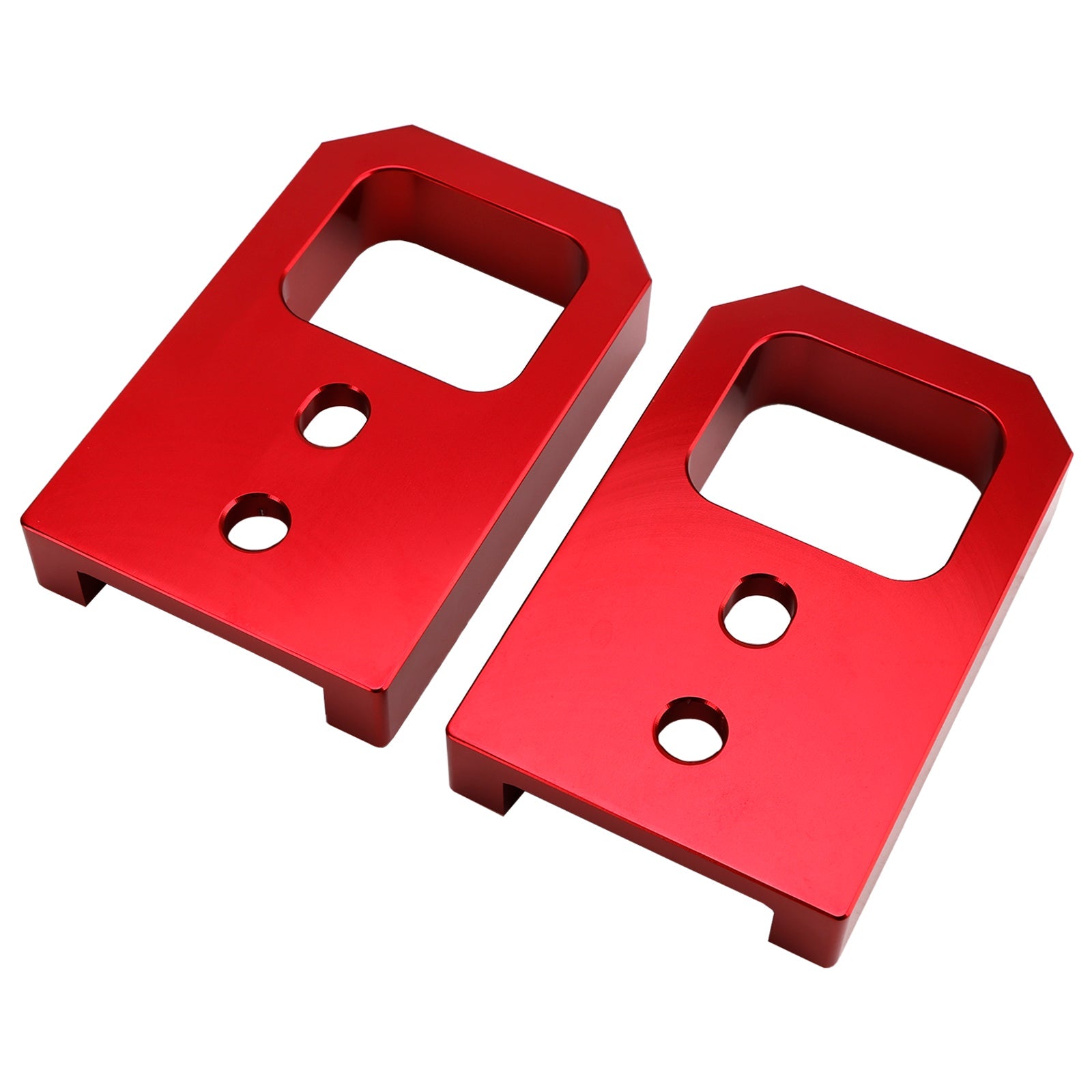 Ganci di traino anteriori per Toyota Tacoma 2024-2026 e 4Runner 2025-2026, rosso, sinistro e destro