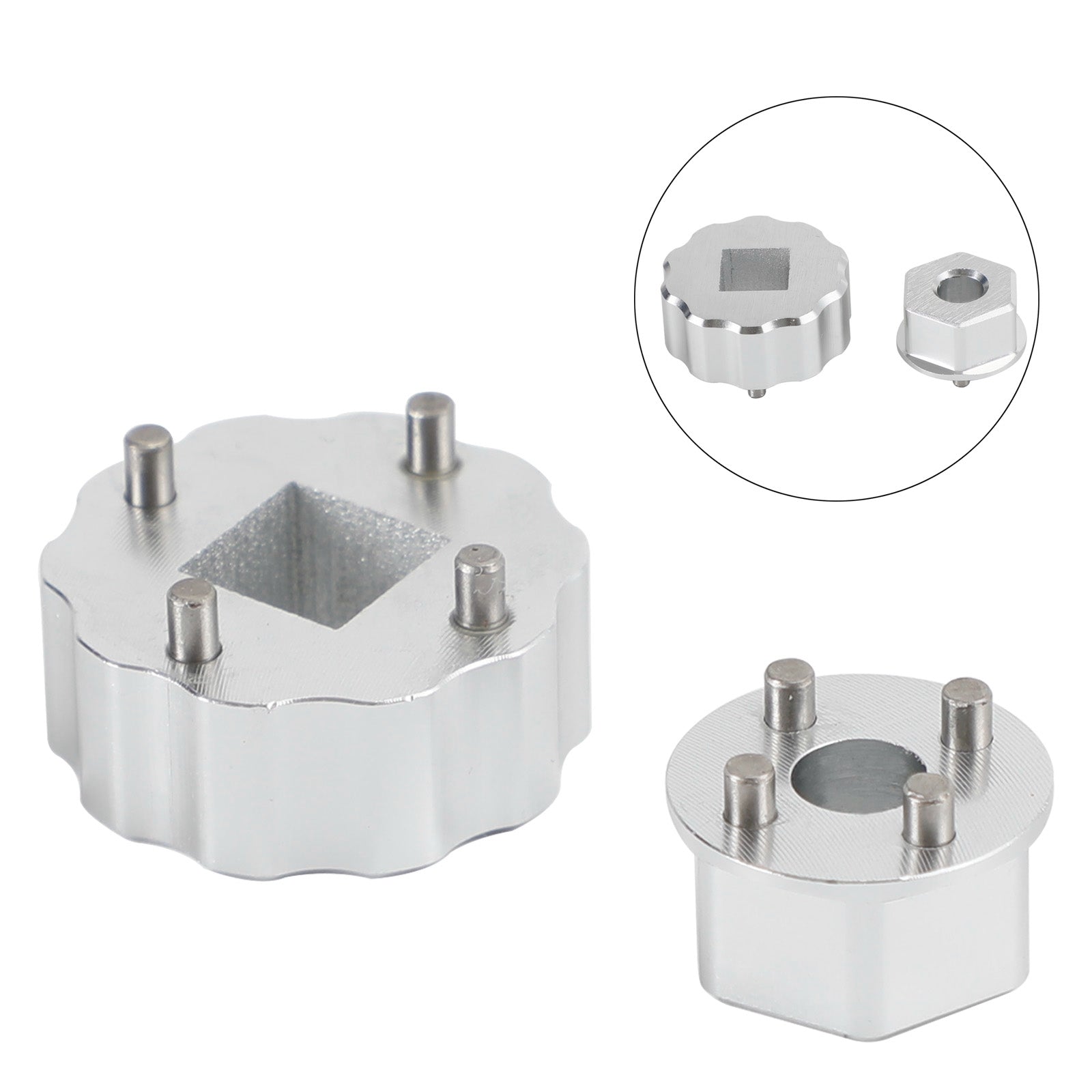 Ensemble d'Outils de Révision de Suspension Flottante : Pince-étau, Tête d'Étanchéité et Douilles 4 Broches pour Fox X2 2021