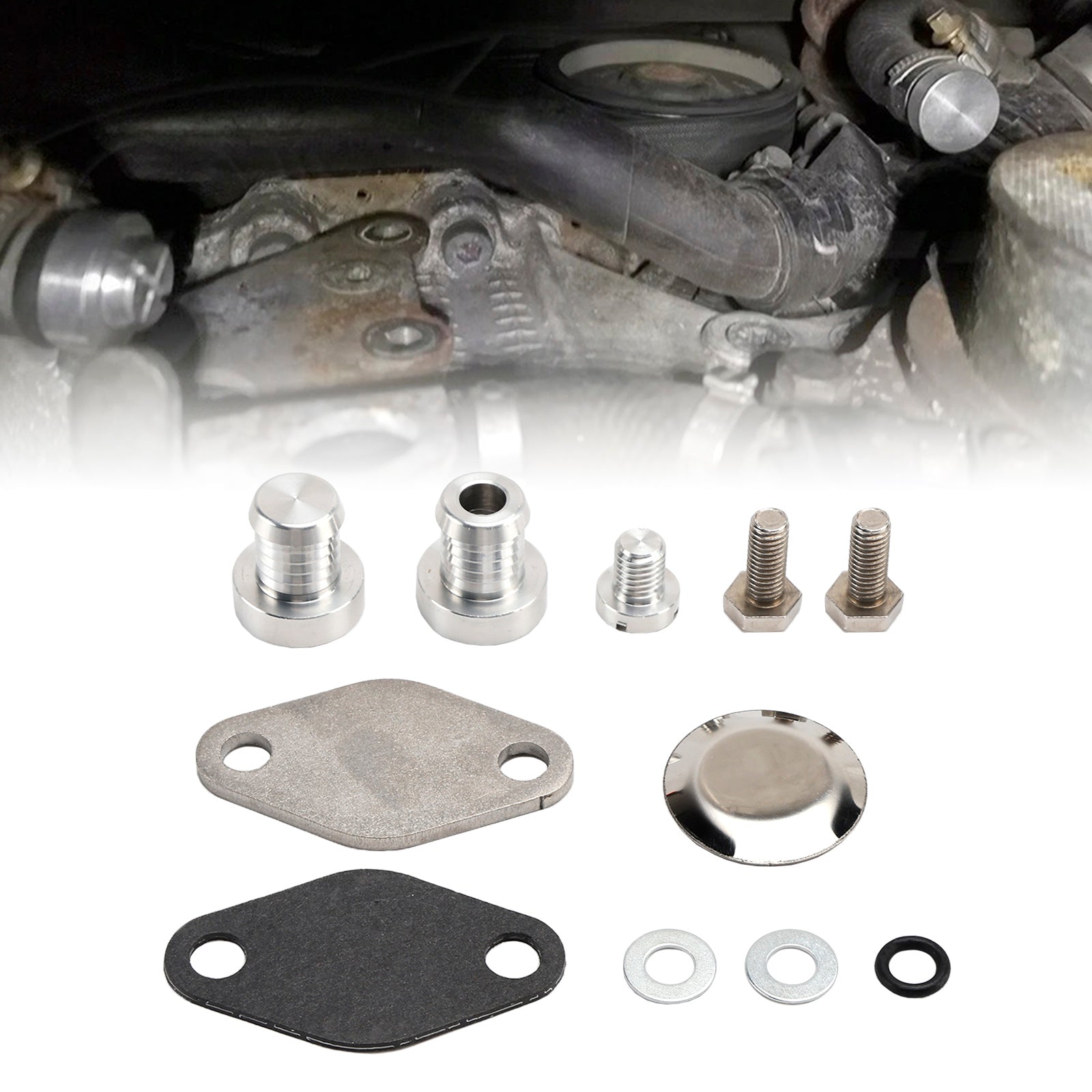 Bouchon de radiateur EGR pour BMW 2.0 3.0 M47N2 M57N E46 E90 E60 E61 E83