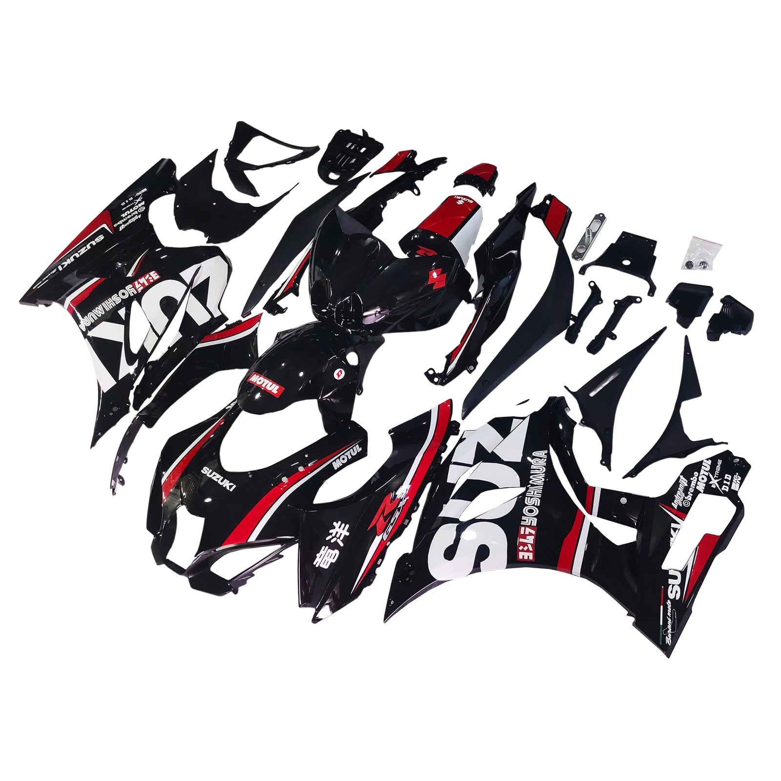 Kit di carenatura in plastica ABS per Suzuki GSXR1000 2017-2025 K17