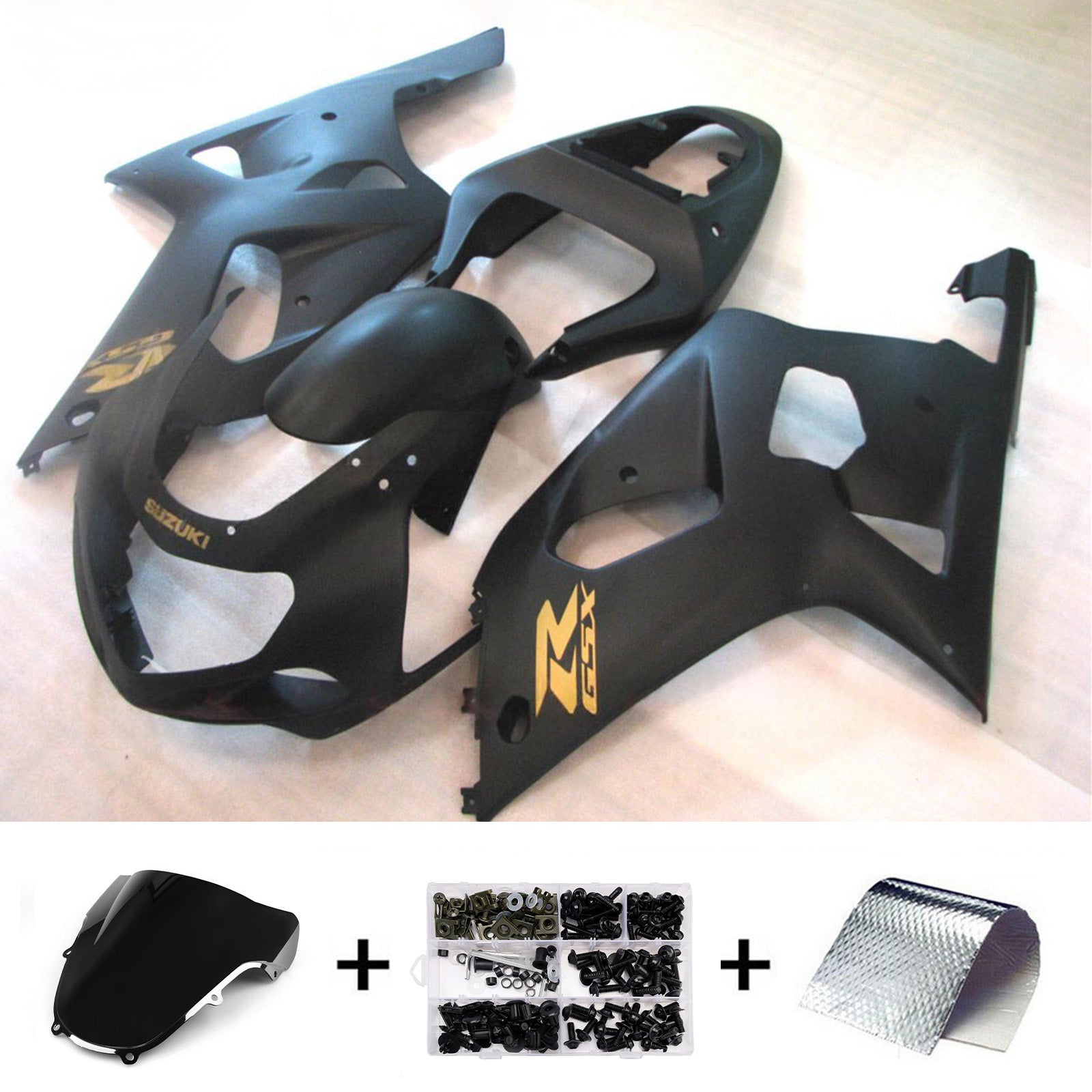 Kit de carénage par injection pour Suzuki GSXR600 2001-2003 GSXR750 2000-2003 K1