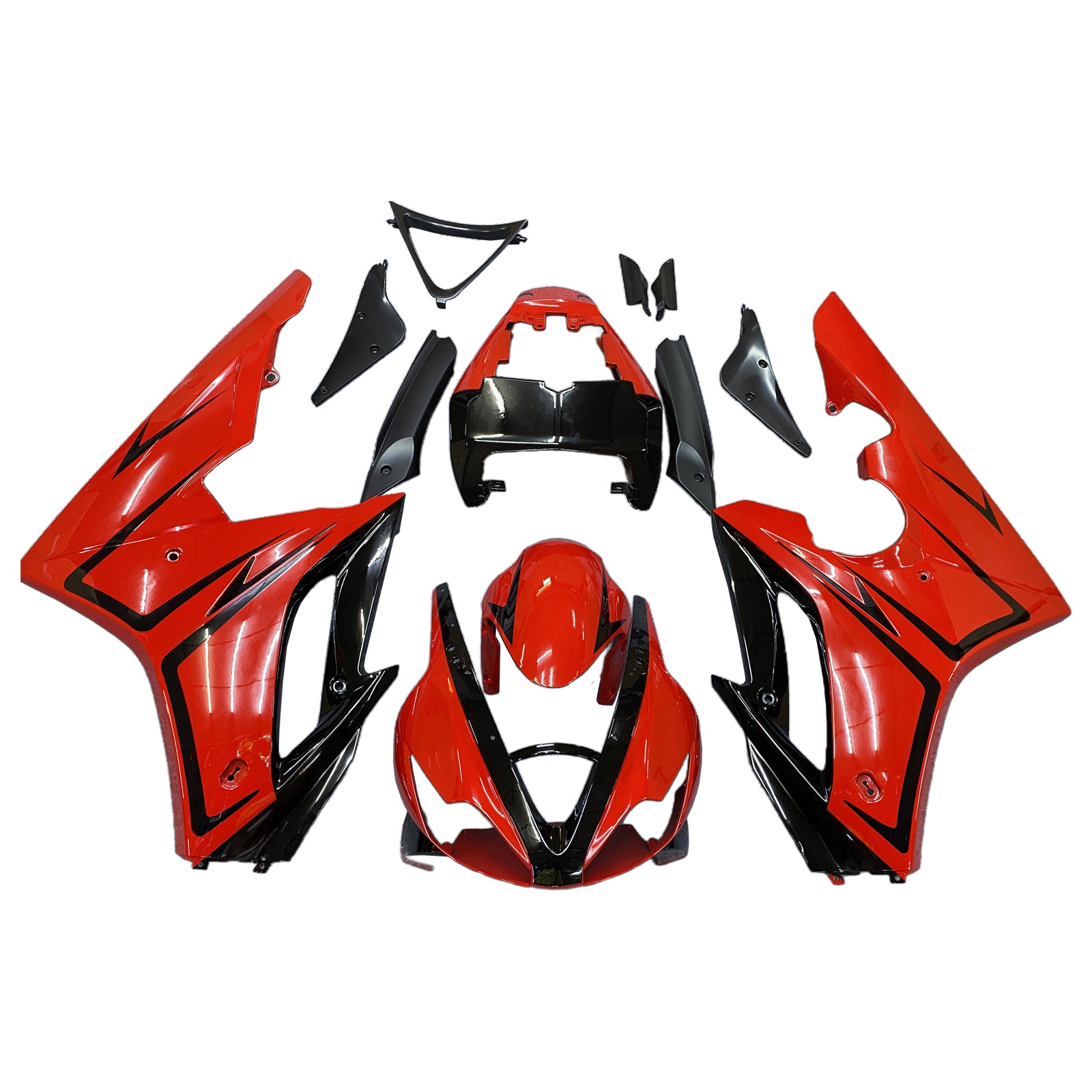 Kit de carénage par injection, carrosserie en plastique ABS, adapté à la Triumph Daytona 675 2006-2008
