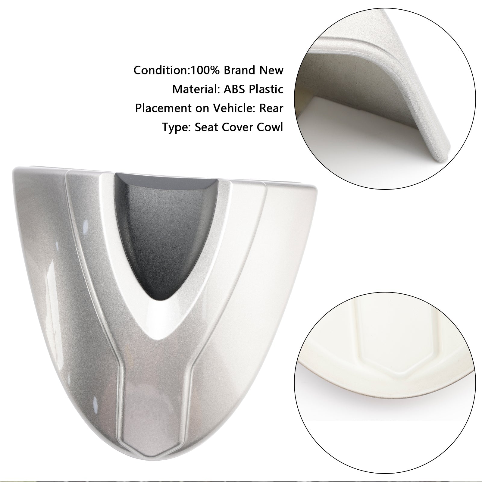 Trident 660 2021-2024 Coperchio del sedile posteriore