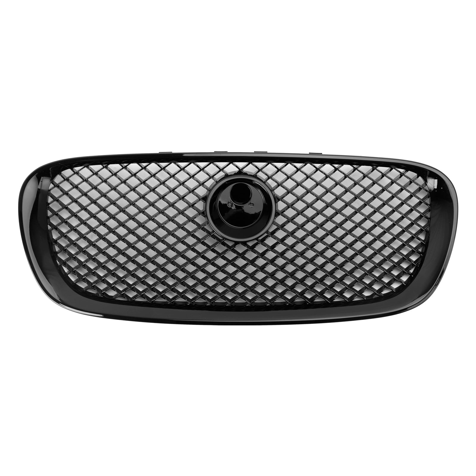 Grille de pare-chocs avant style Jaguar XF XF-R 2008-2011, noir brillant