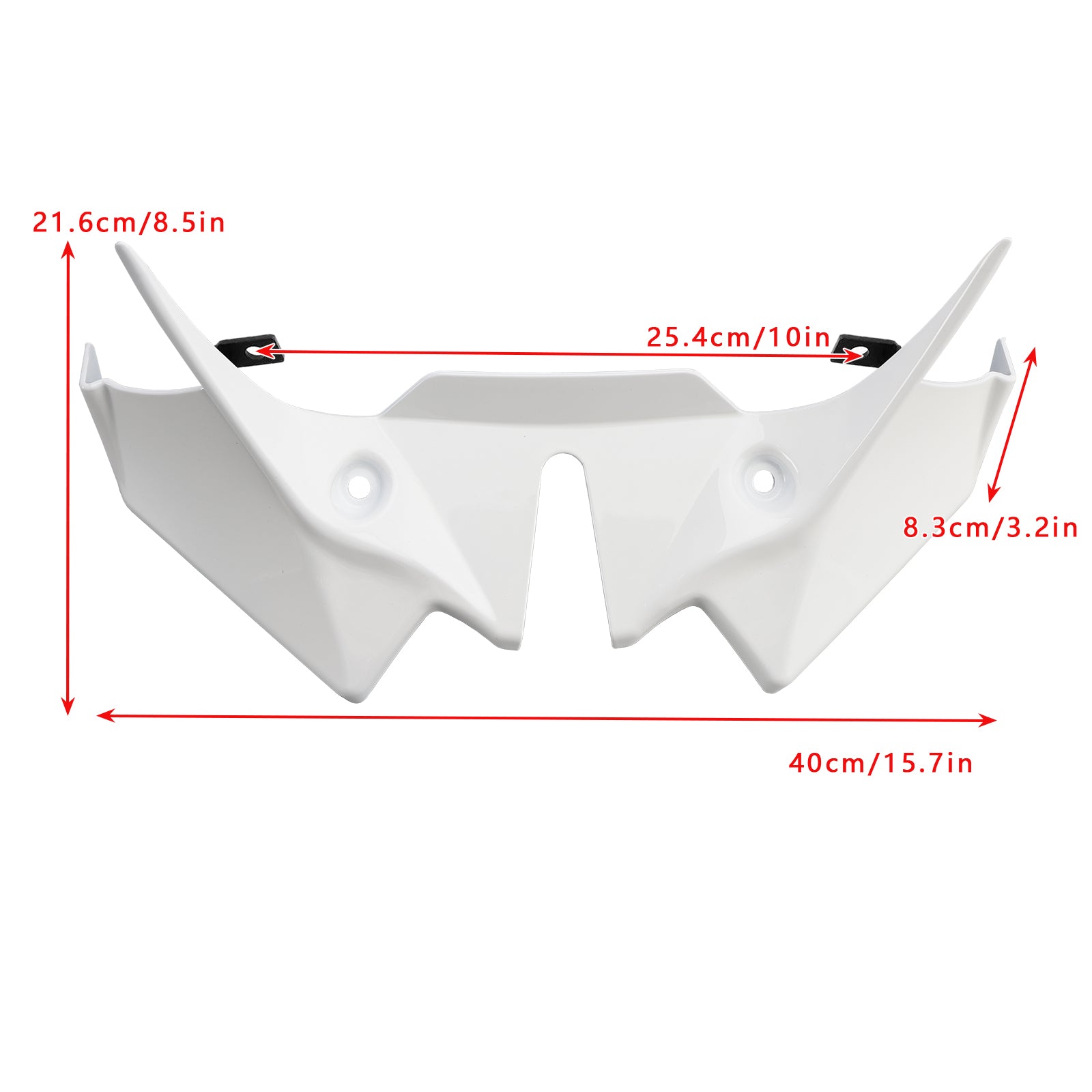 Podaljšek belega spojlerja za Kawasaki Z650 2021-2024