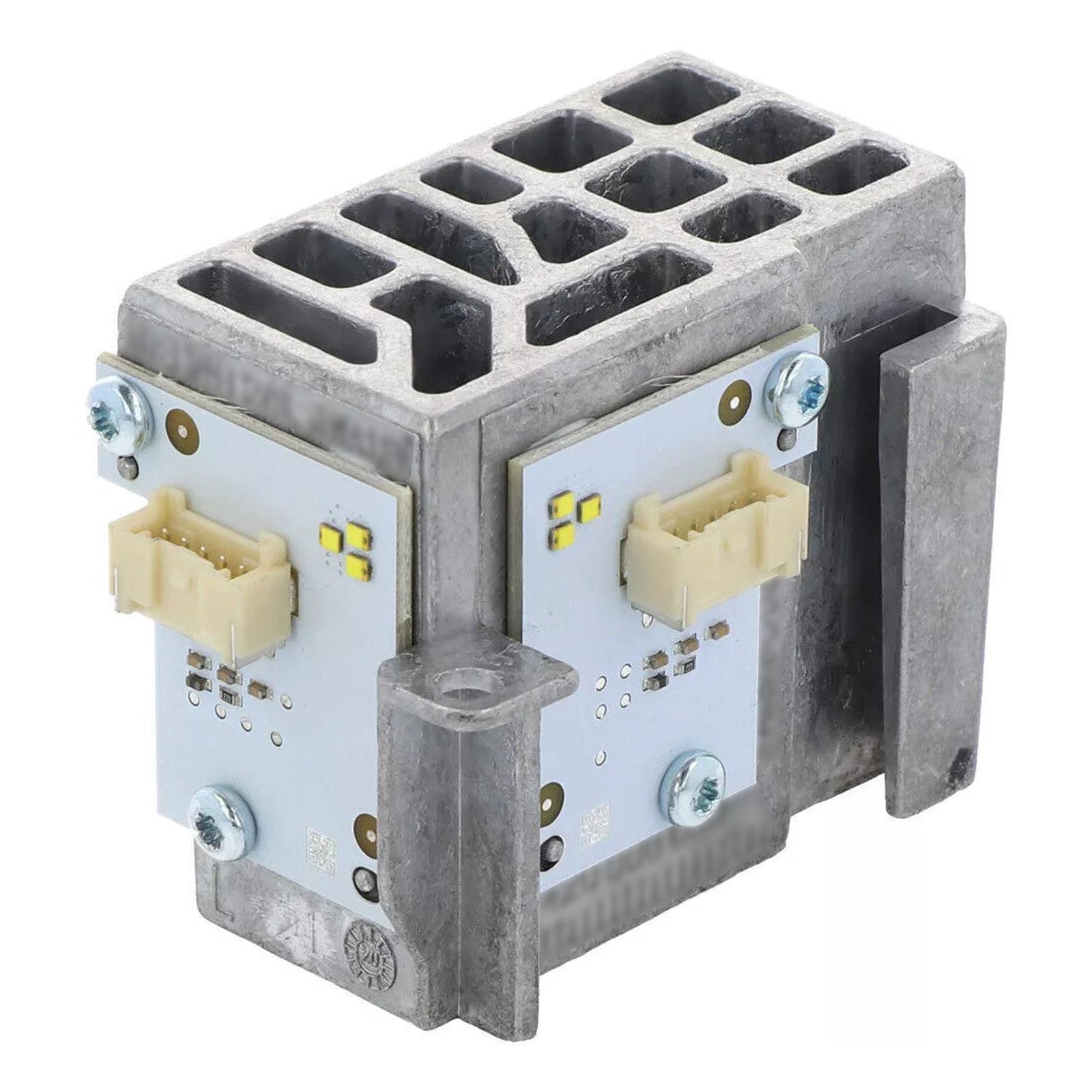 Module LED Angel Eye jaune pour feux de jour BMW F06, F12, F13, LCI, M6, Série 6, 2 pièces, 2016-2019