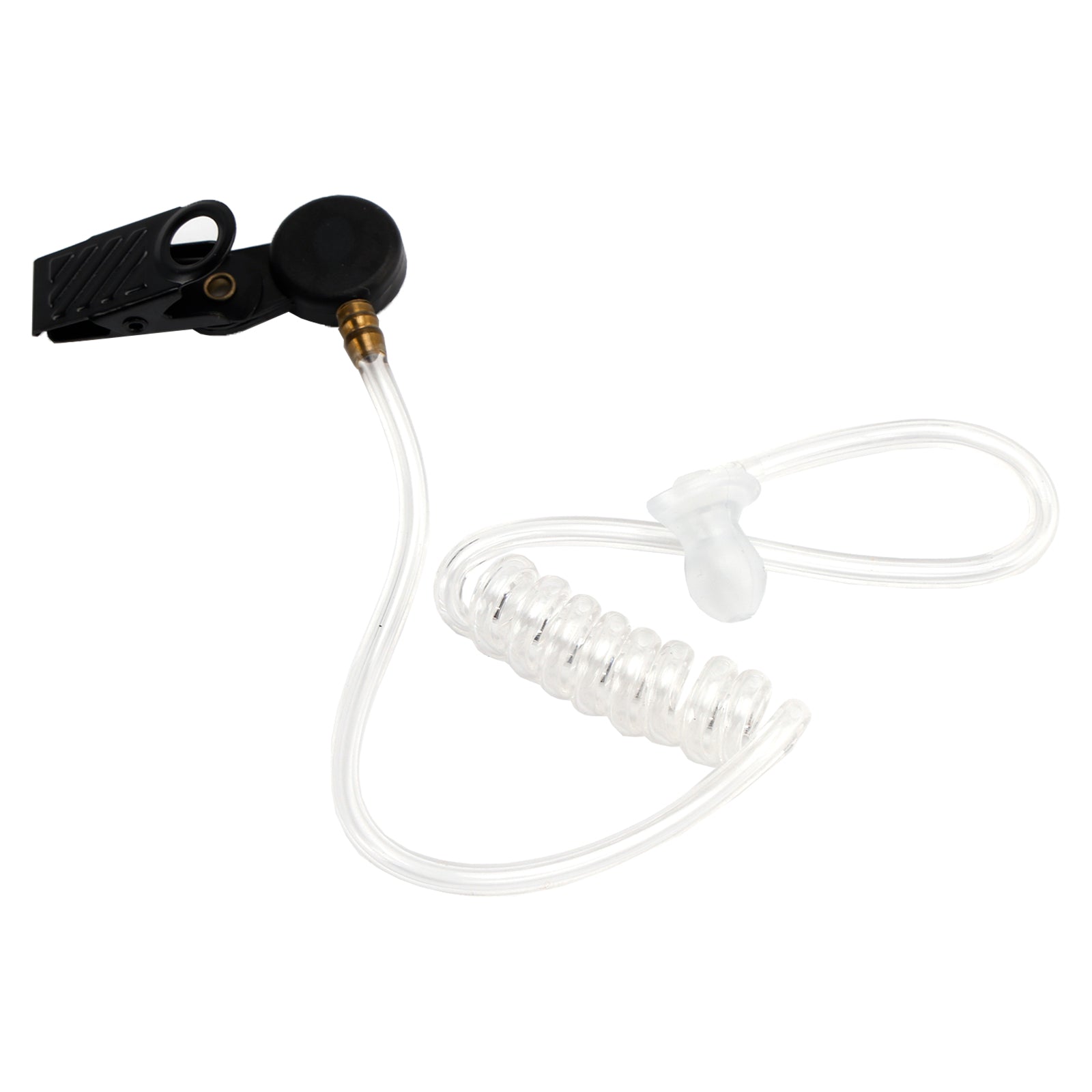 Écouteur intra-auriculaire transparent à tube d'air 102B avec câble A24 pour ICOM A25CE A25N A24