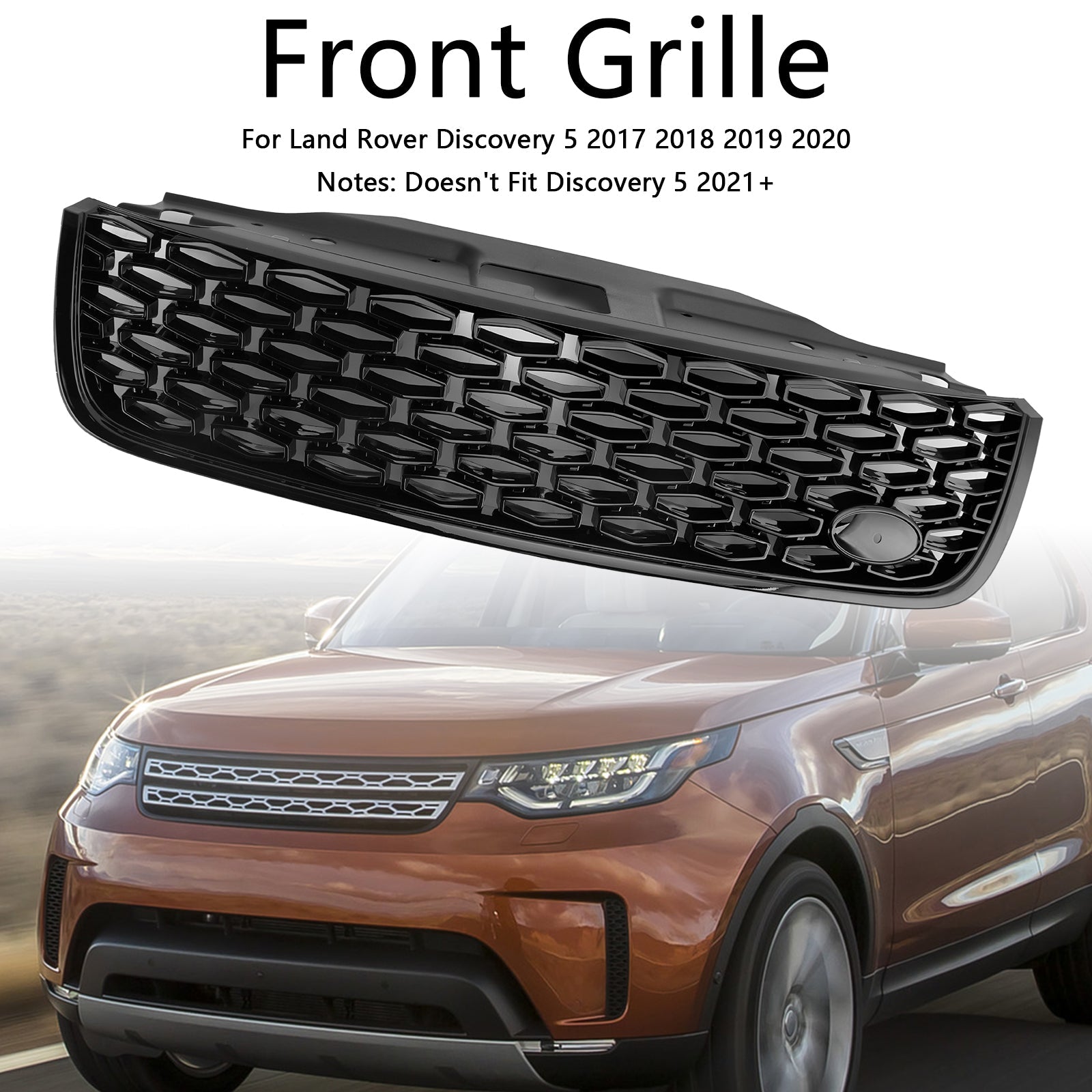 Black Dynamic Style Calendre za Land Rover Discovery 5 L462 2017-2020